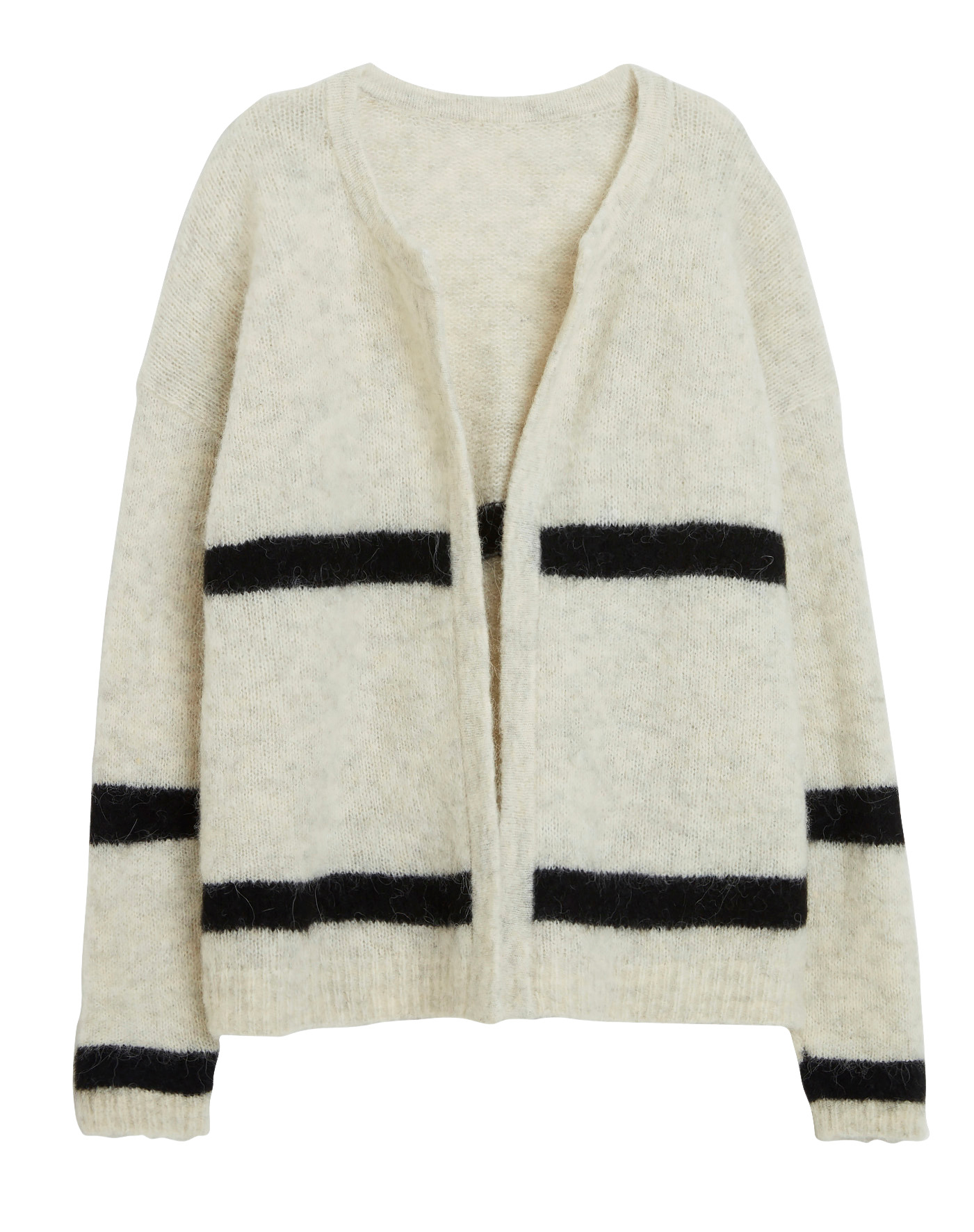 Cardigan - Dam - Grå