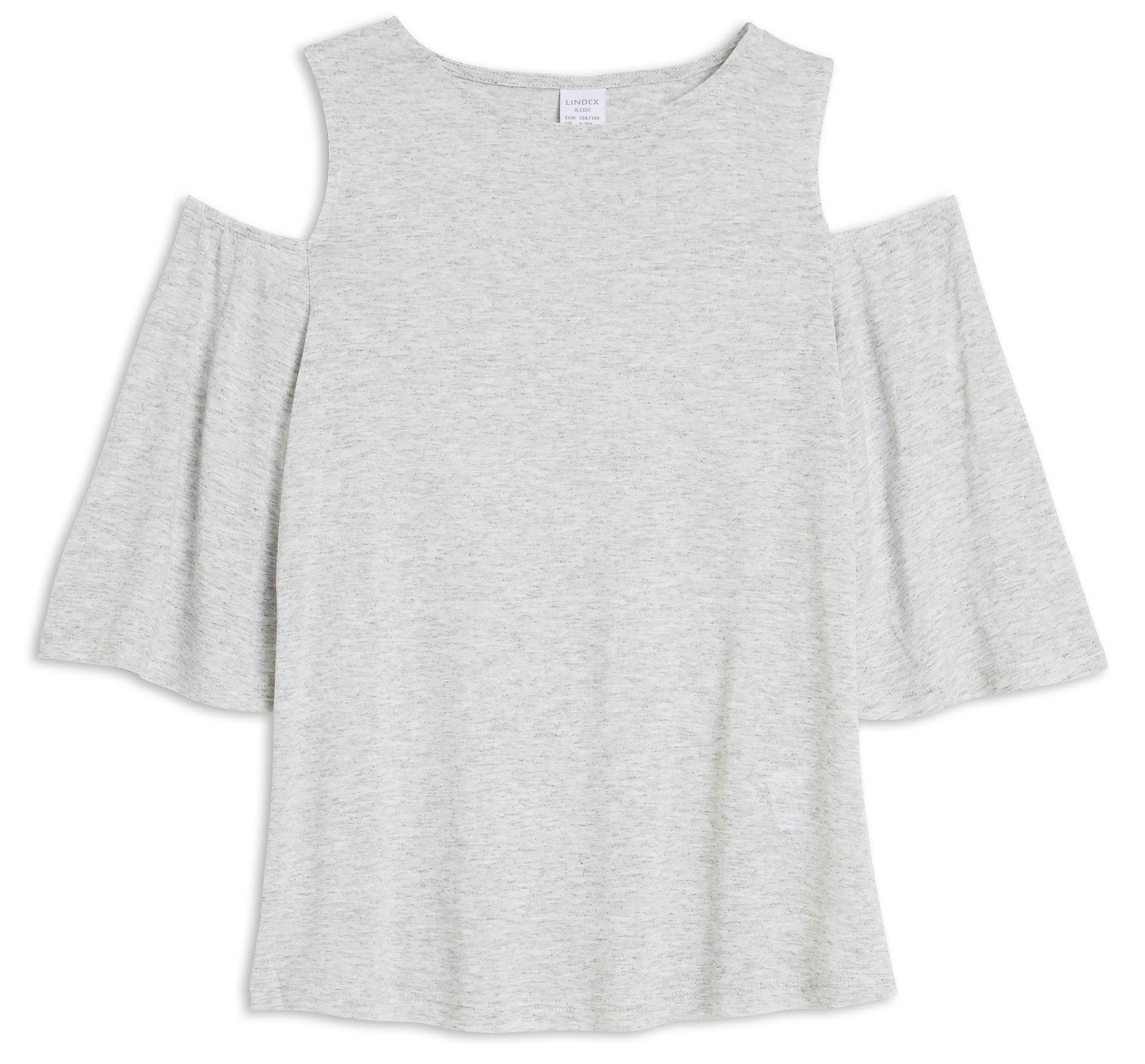 Top s průstřihy na ramenou