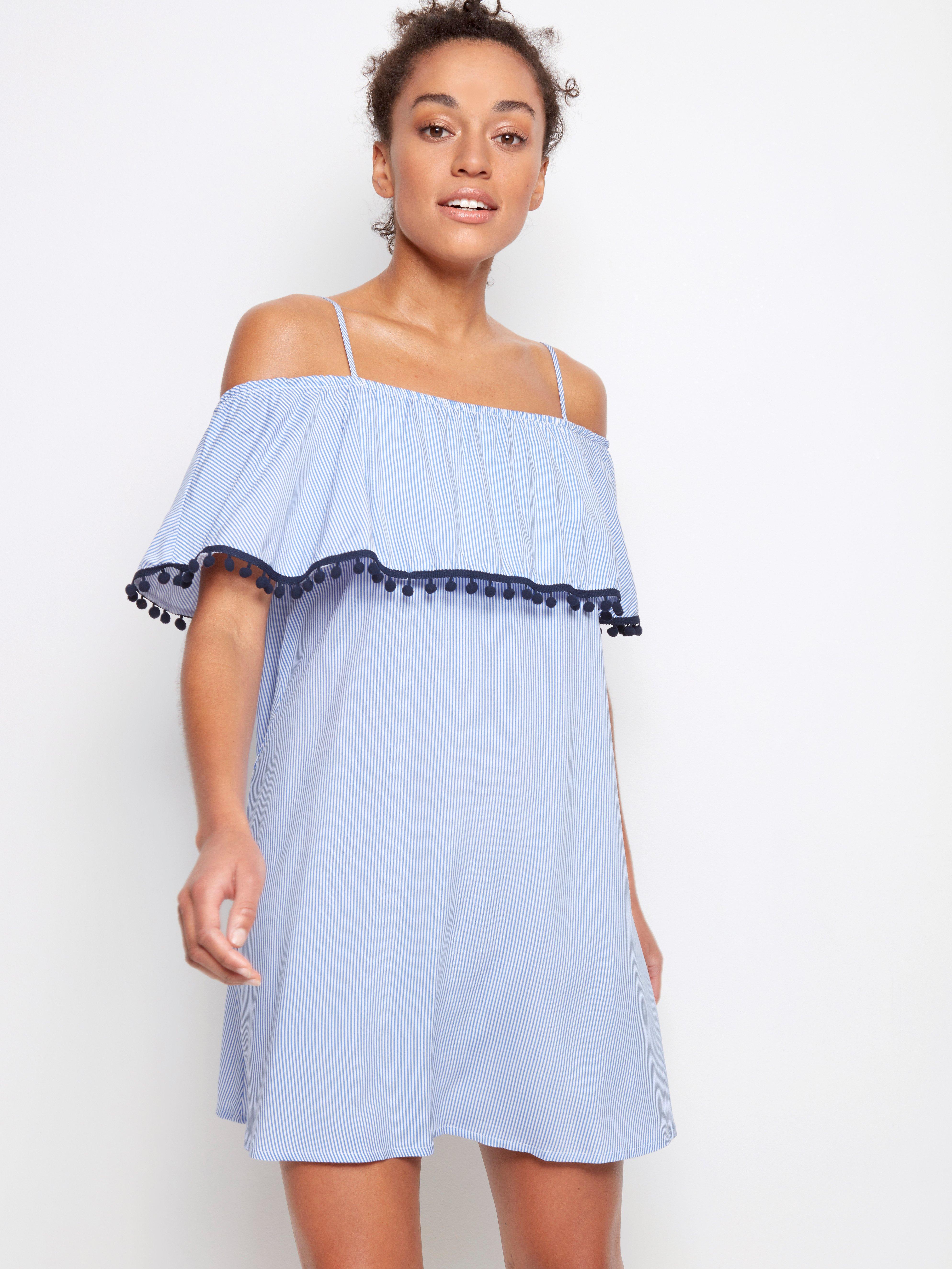 aqua blue beach dress