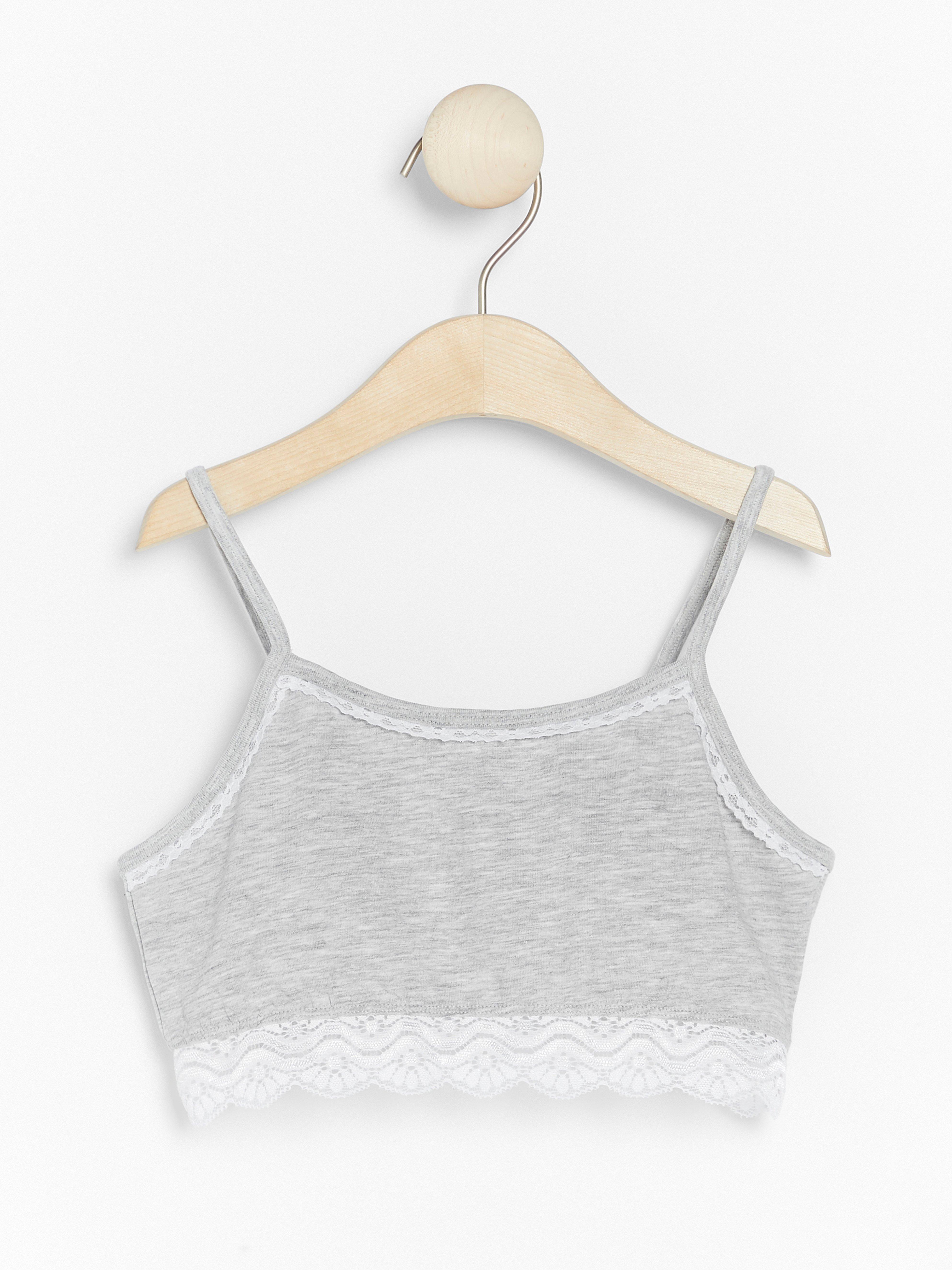 Kort topp - Barn - Grå