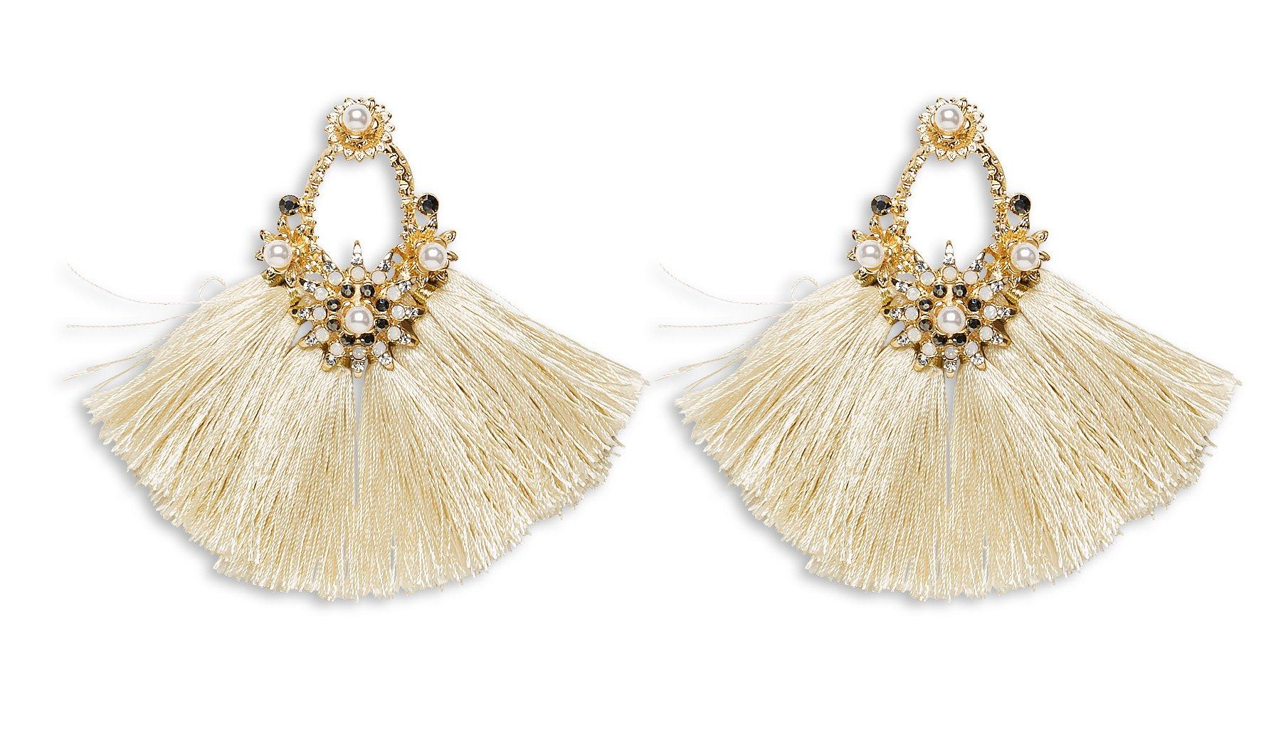 Örhängen med tofsar