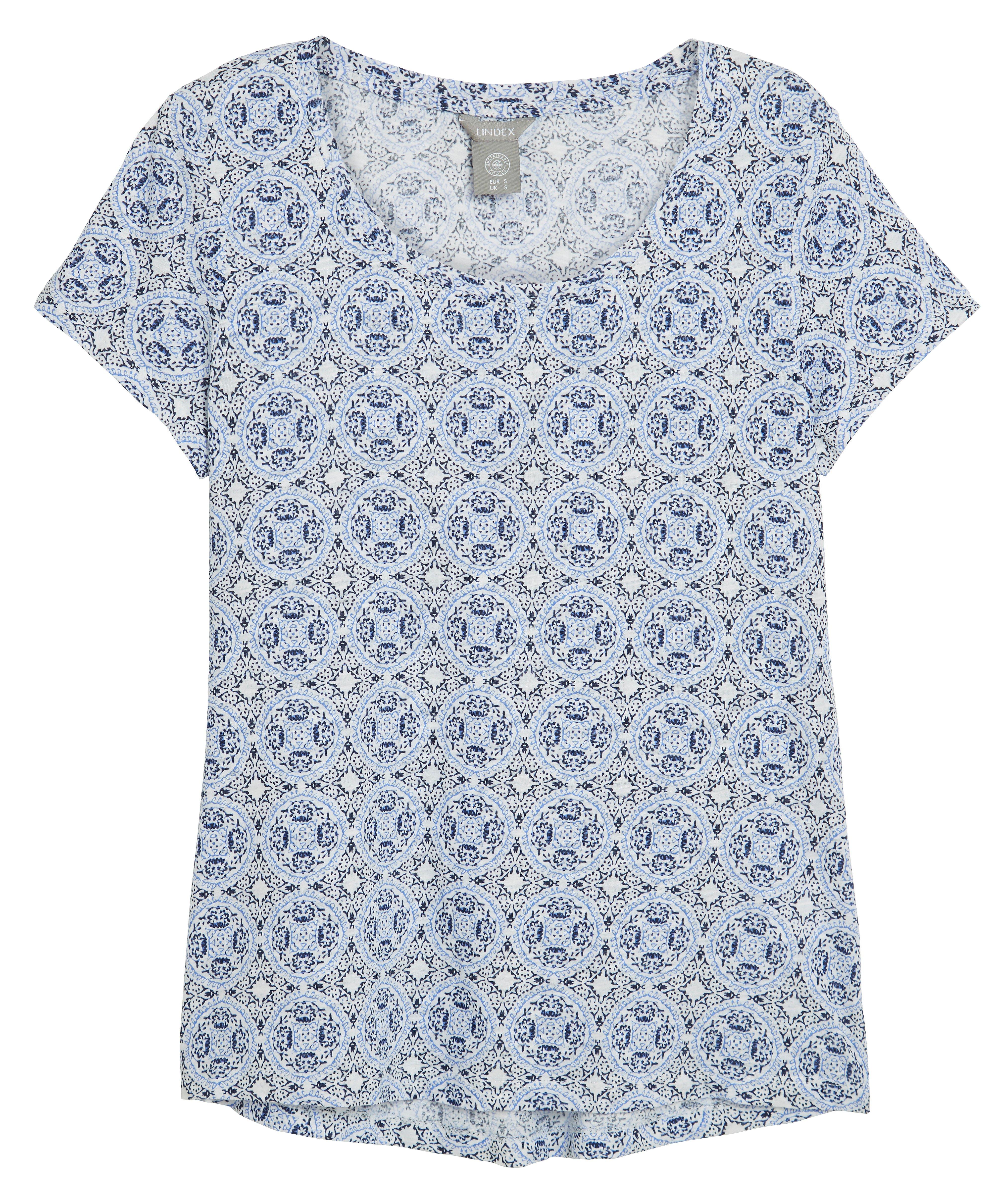 T-shirt - Dam - Blå