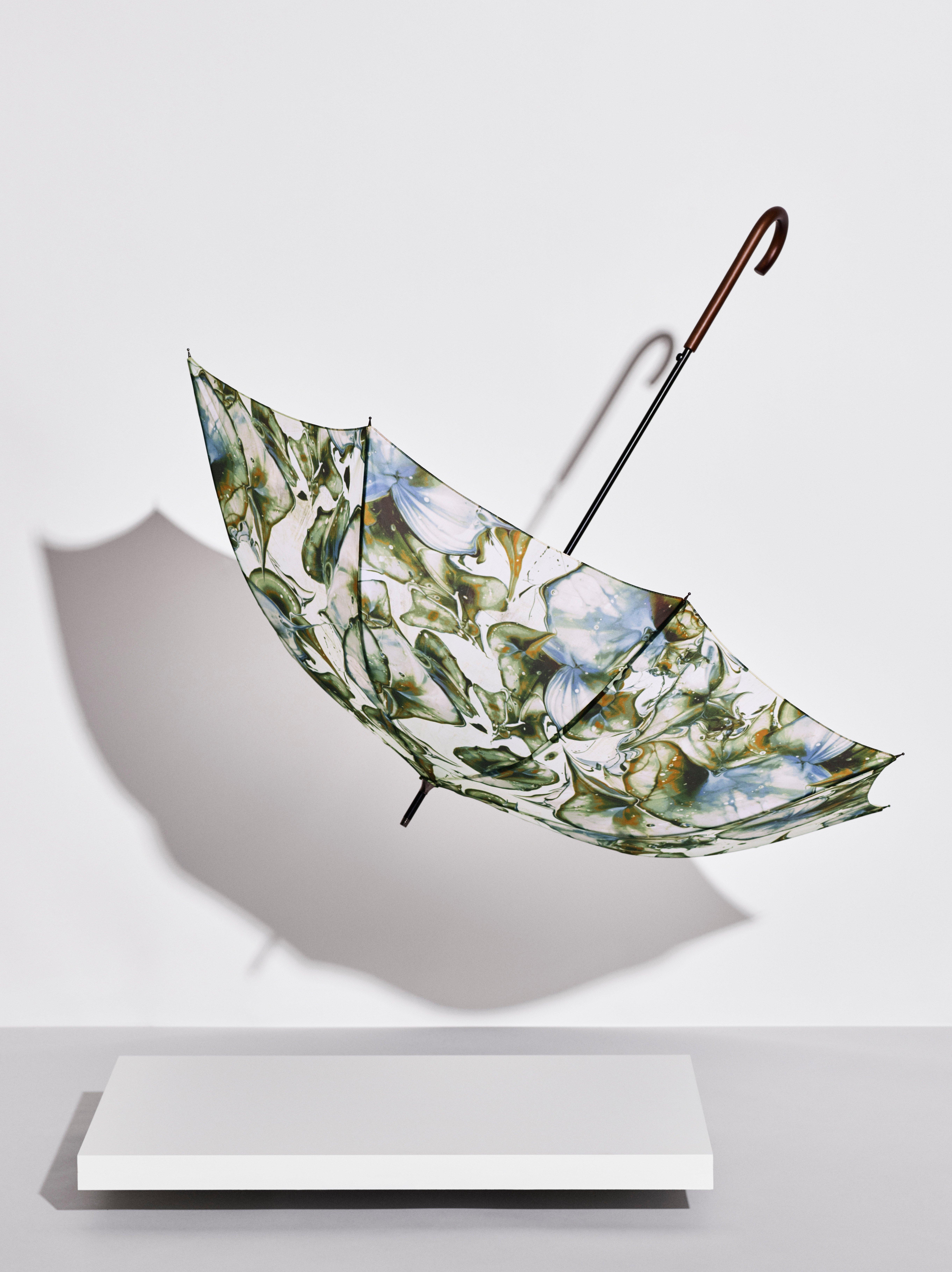 Paraply - Dam - Grön