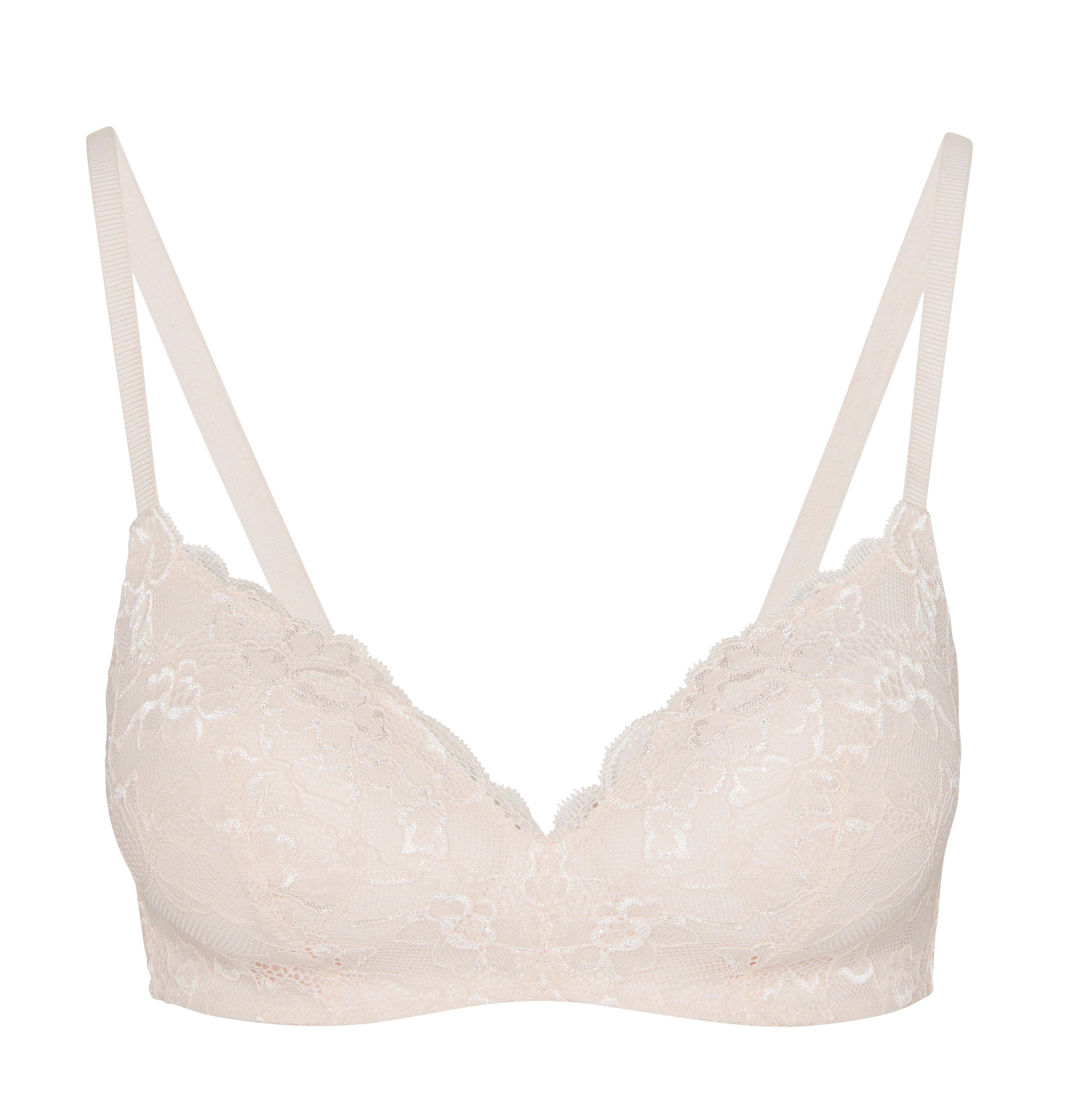 Flora Wirefree Bra - Lingerie - Pink