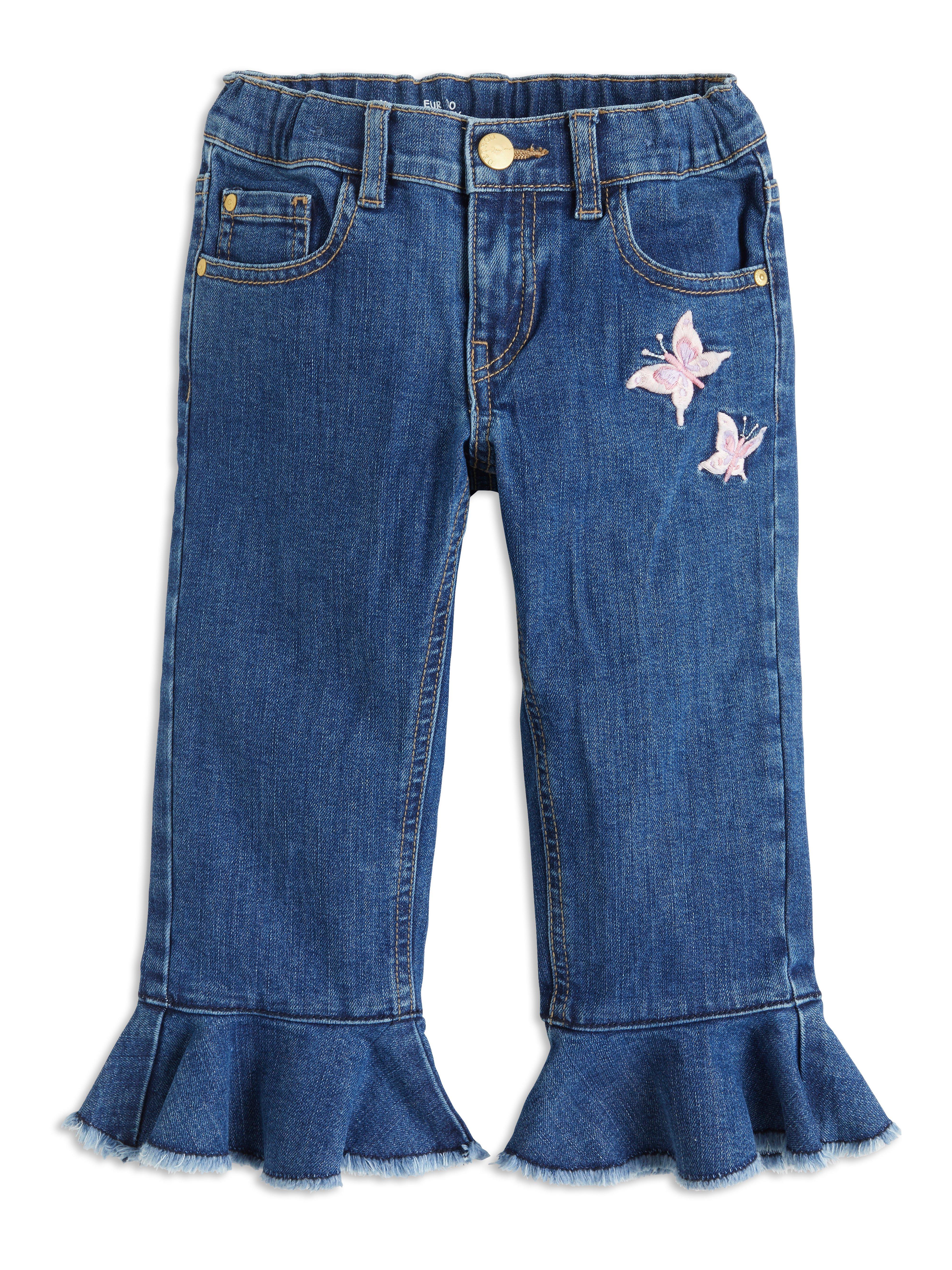 Capribyxor - Barn - Blå