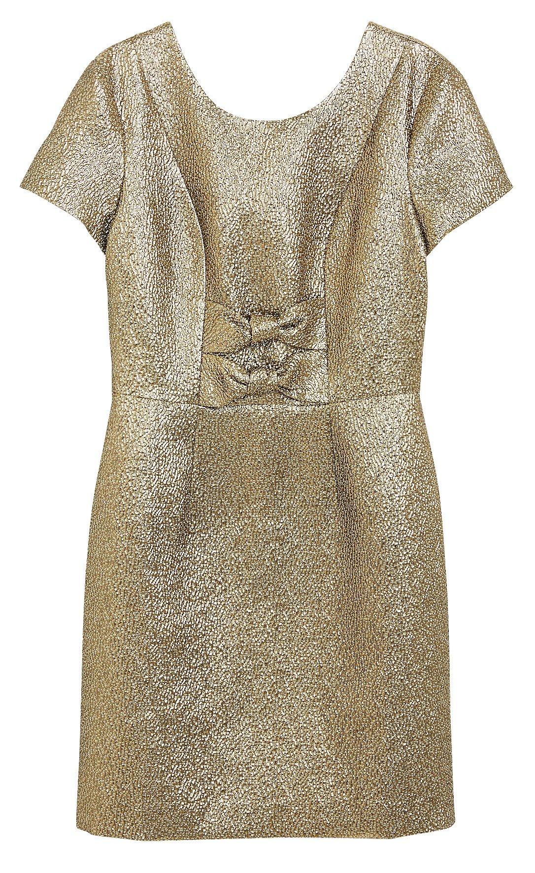Golden Metallic Dress