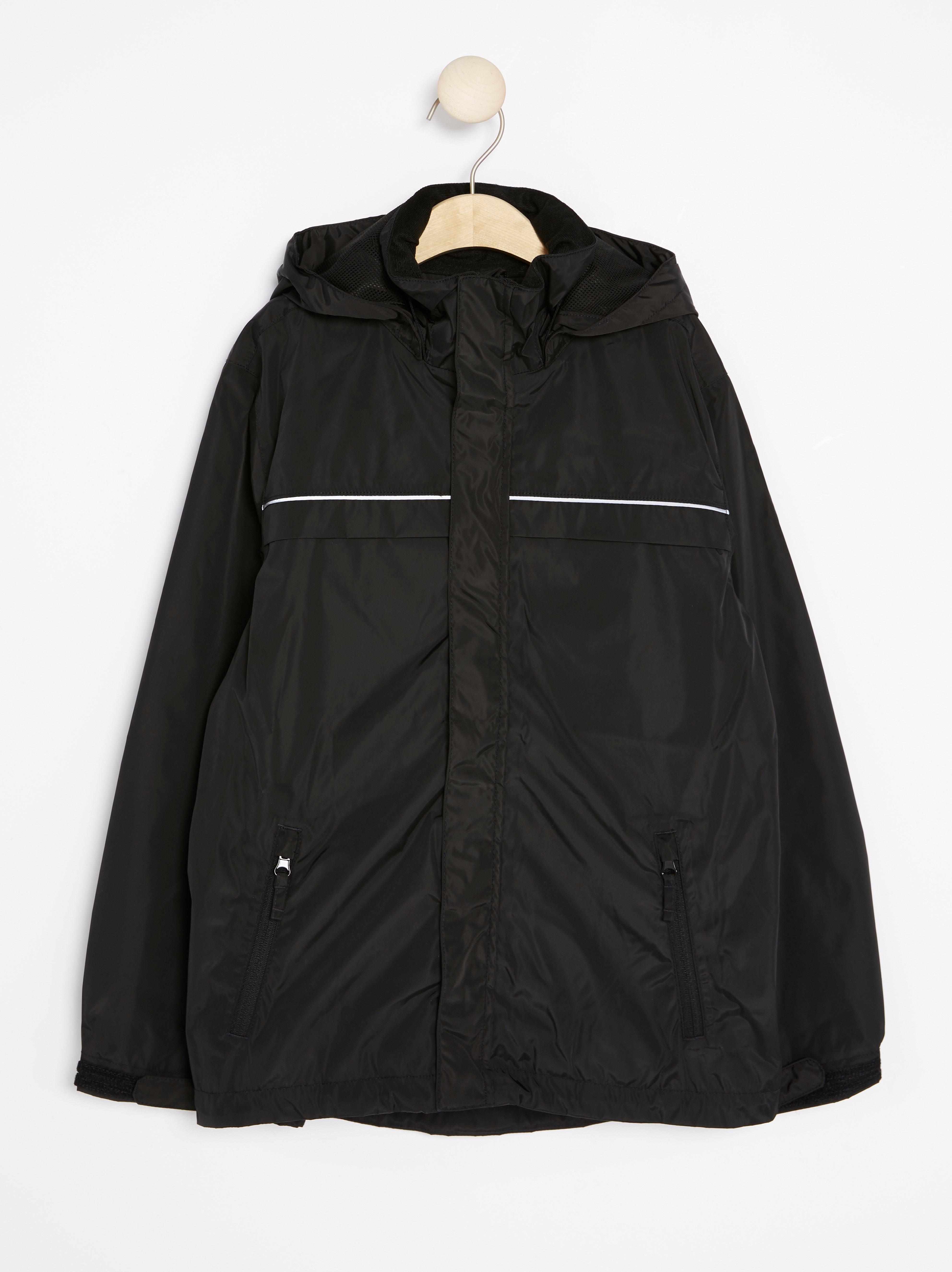 Rain Jacket - Kids Wear - Black