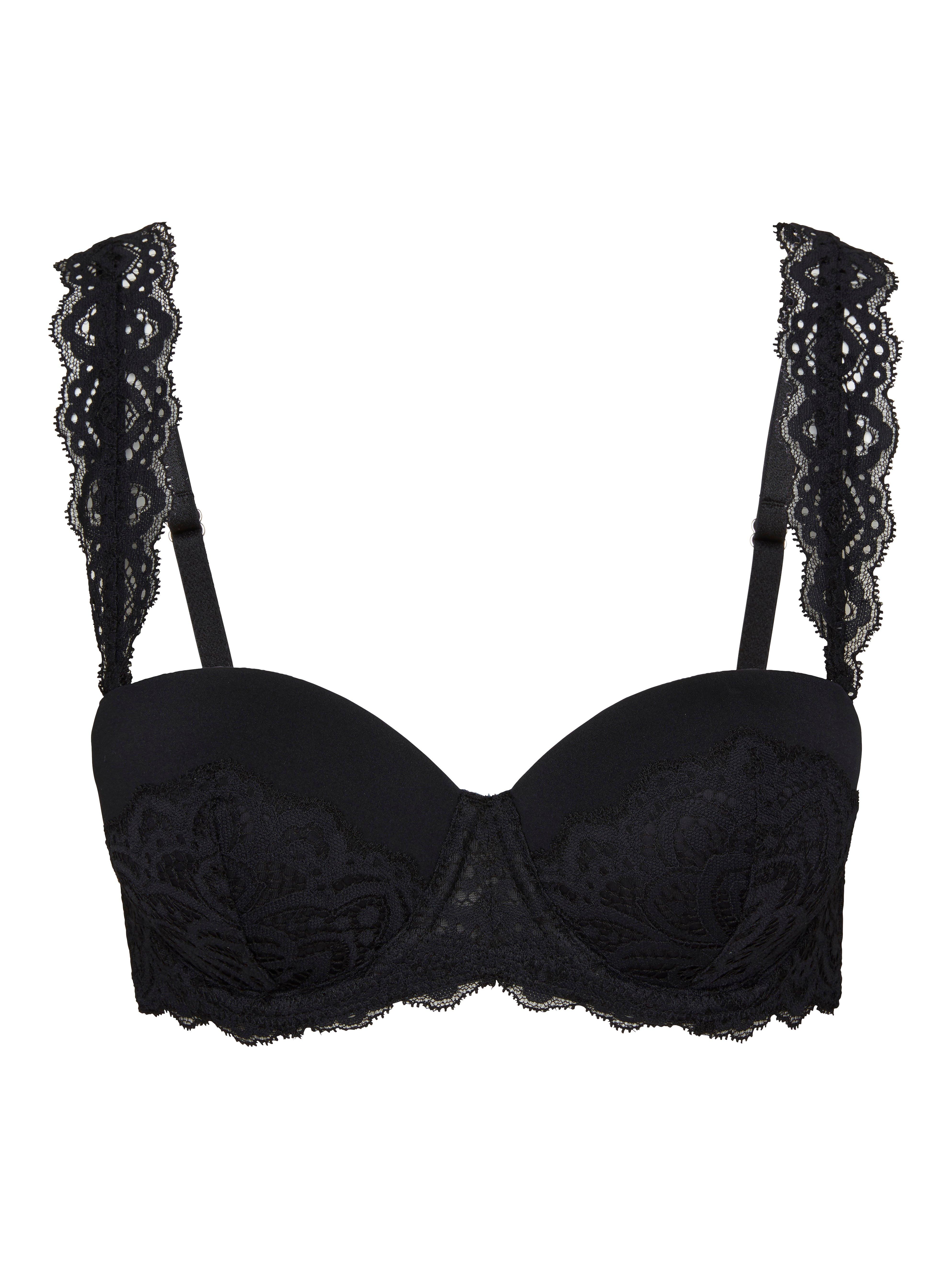 Björk Balconette Bra - Lingerie - Black