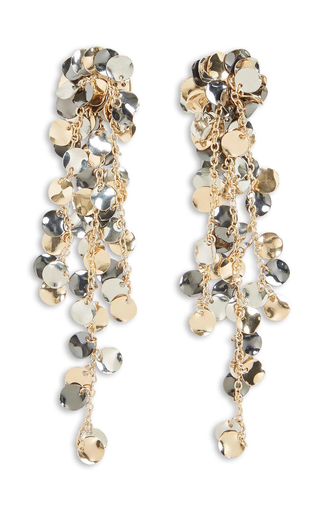 Örhängen - Dam - Gul