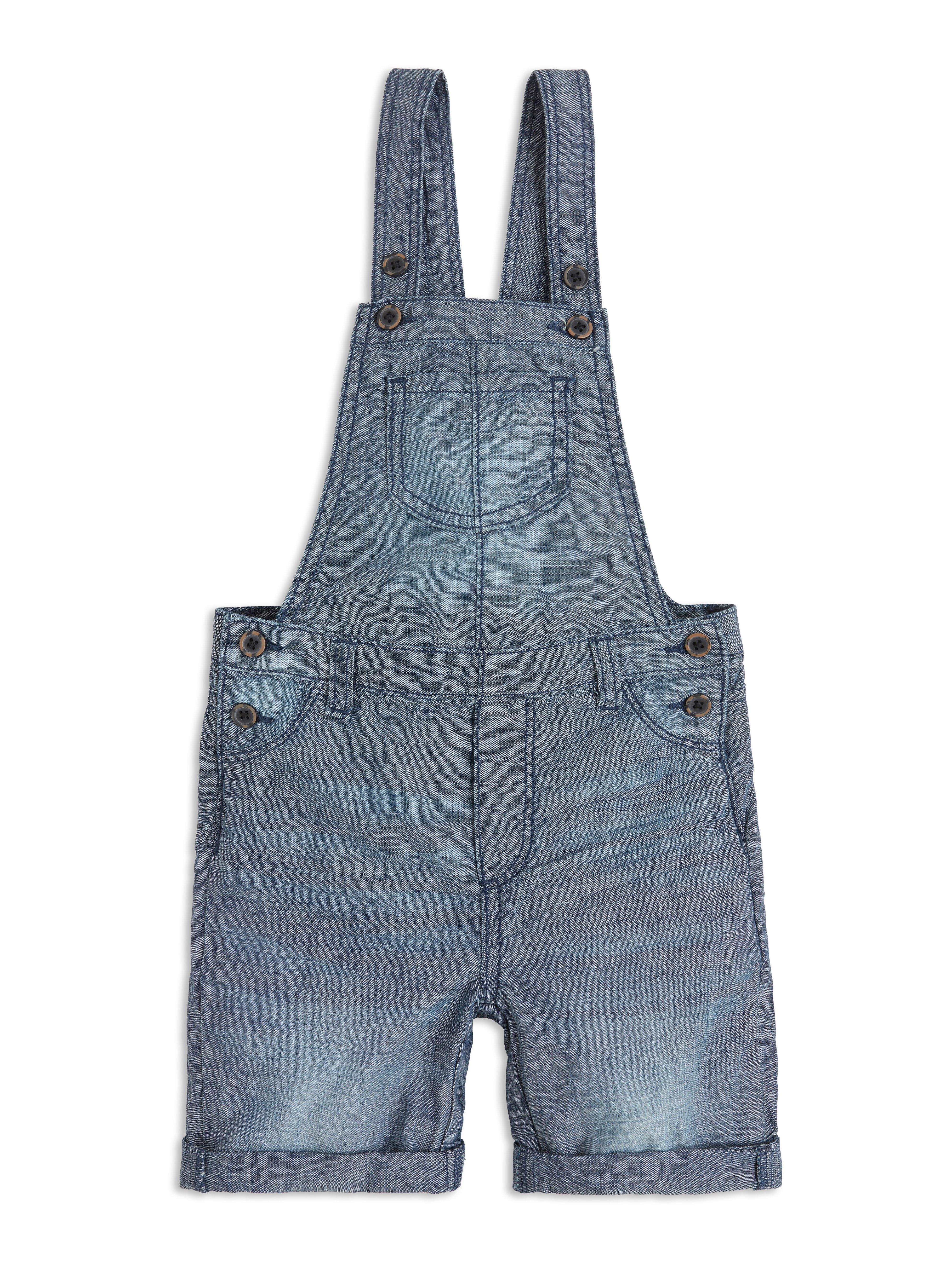 Bib Trousers - Kids Wear - Blue