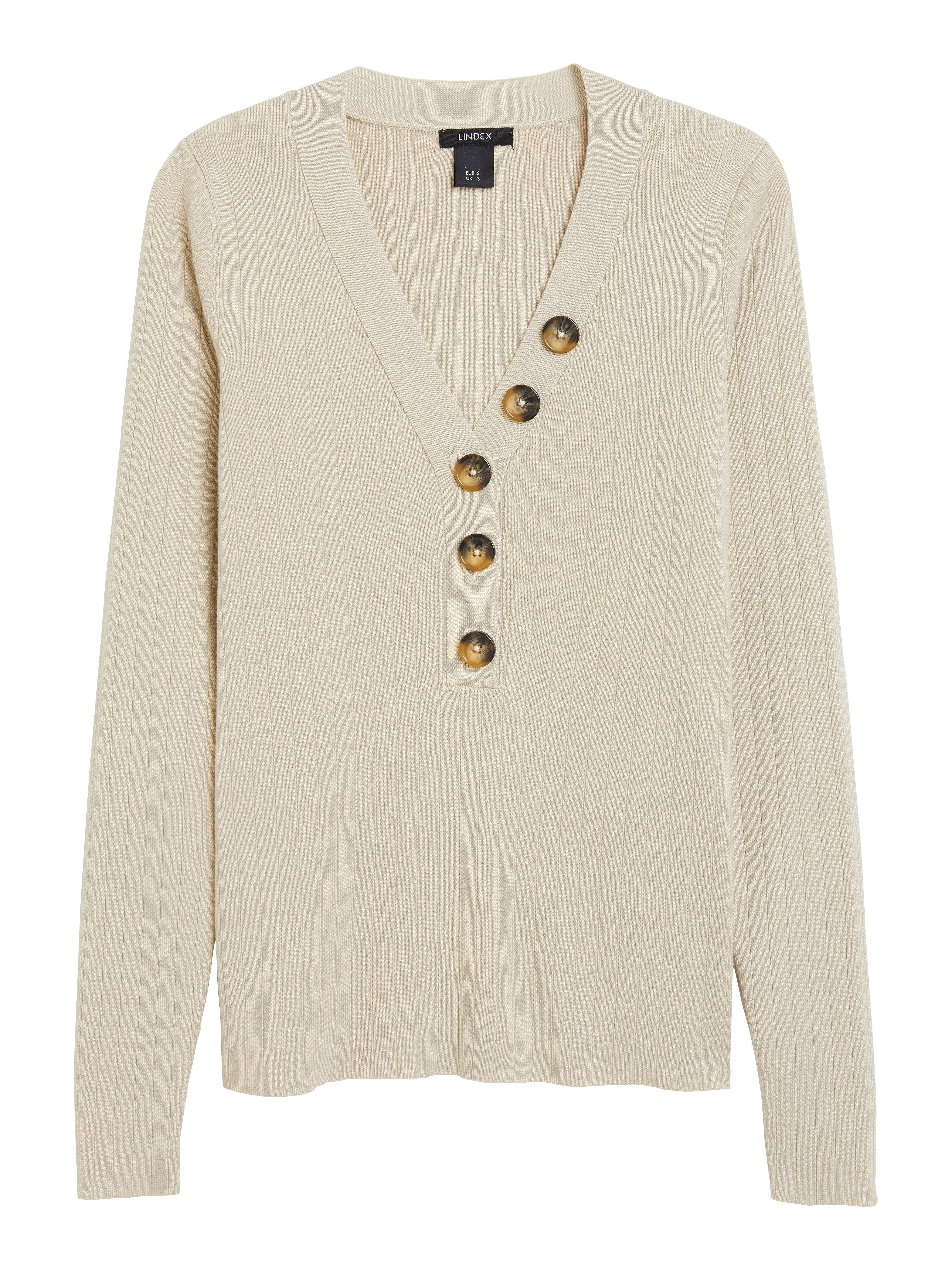 Tröja - Dam - Beige