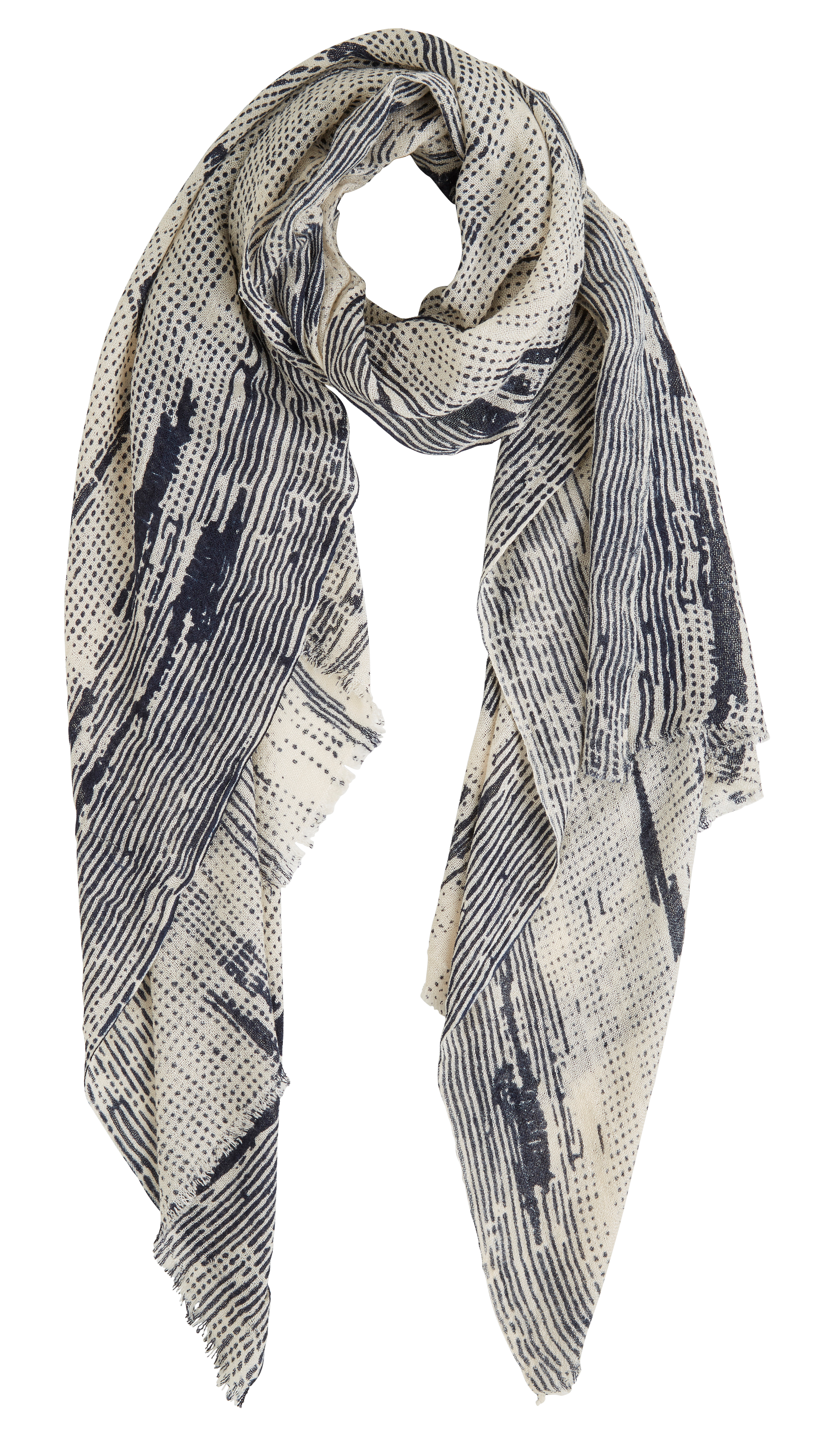 Scarf - Womens Wear - Black