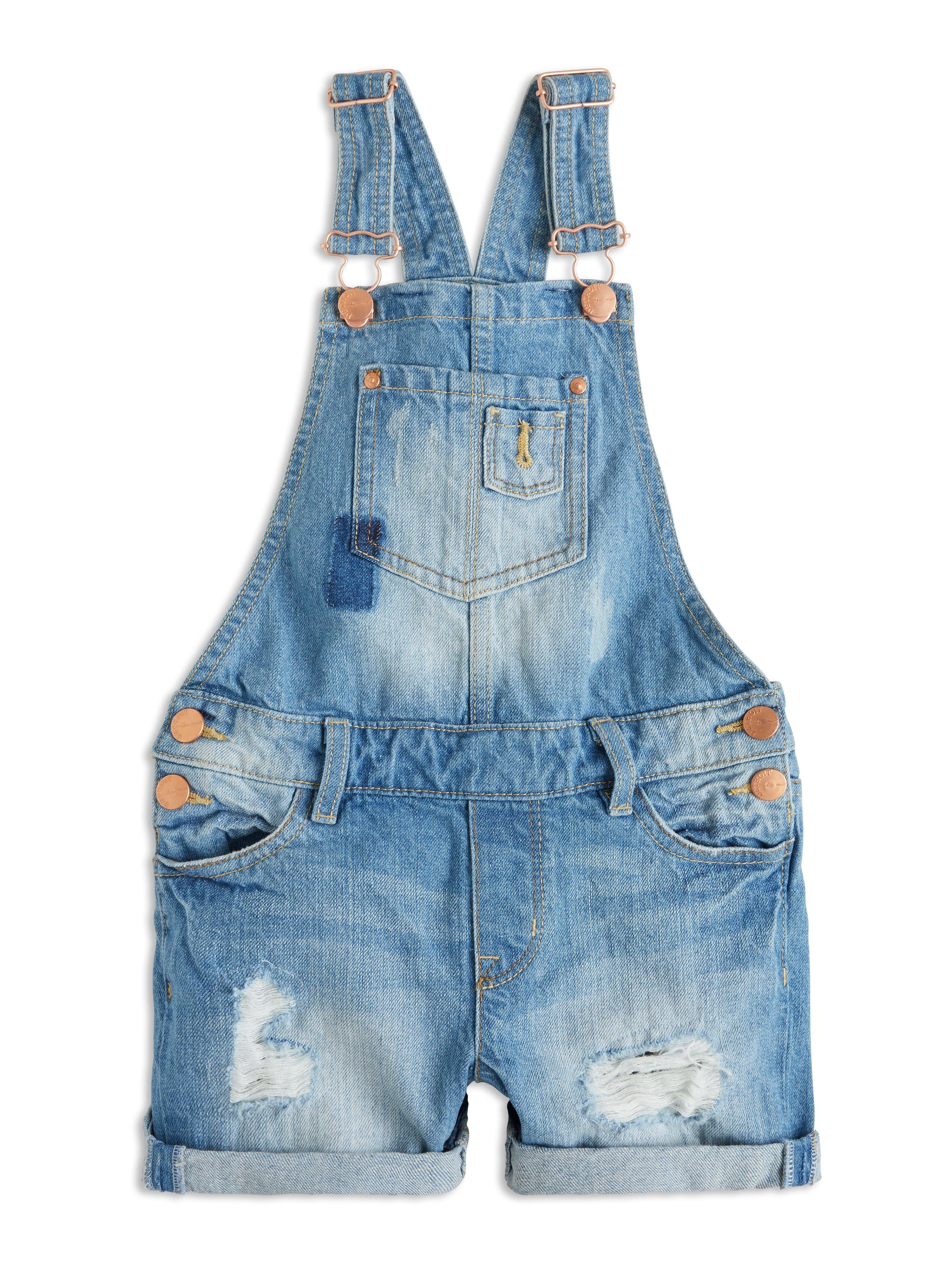 Kalhoty s laclem - Děti - Modrá