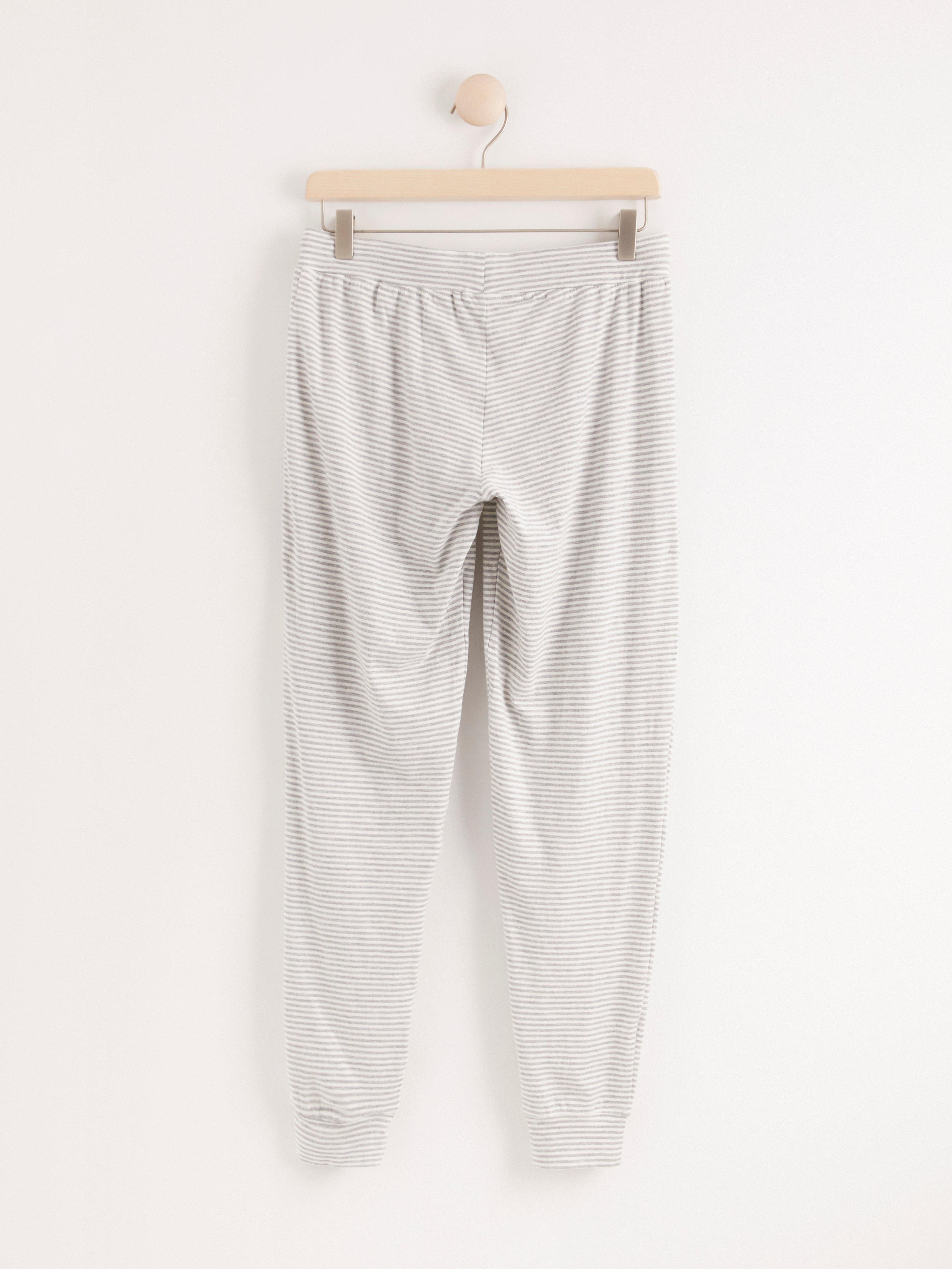 Pyjamahousut - Alusvaatteet - Harmaa