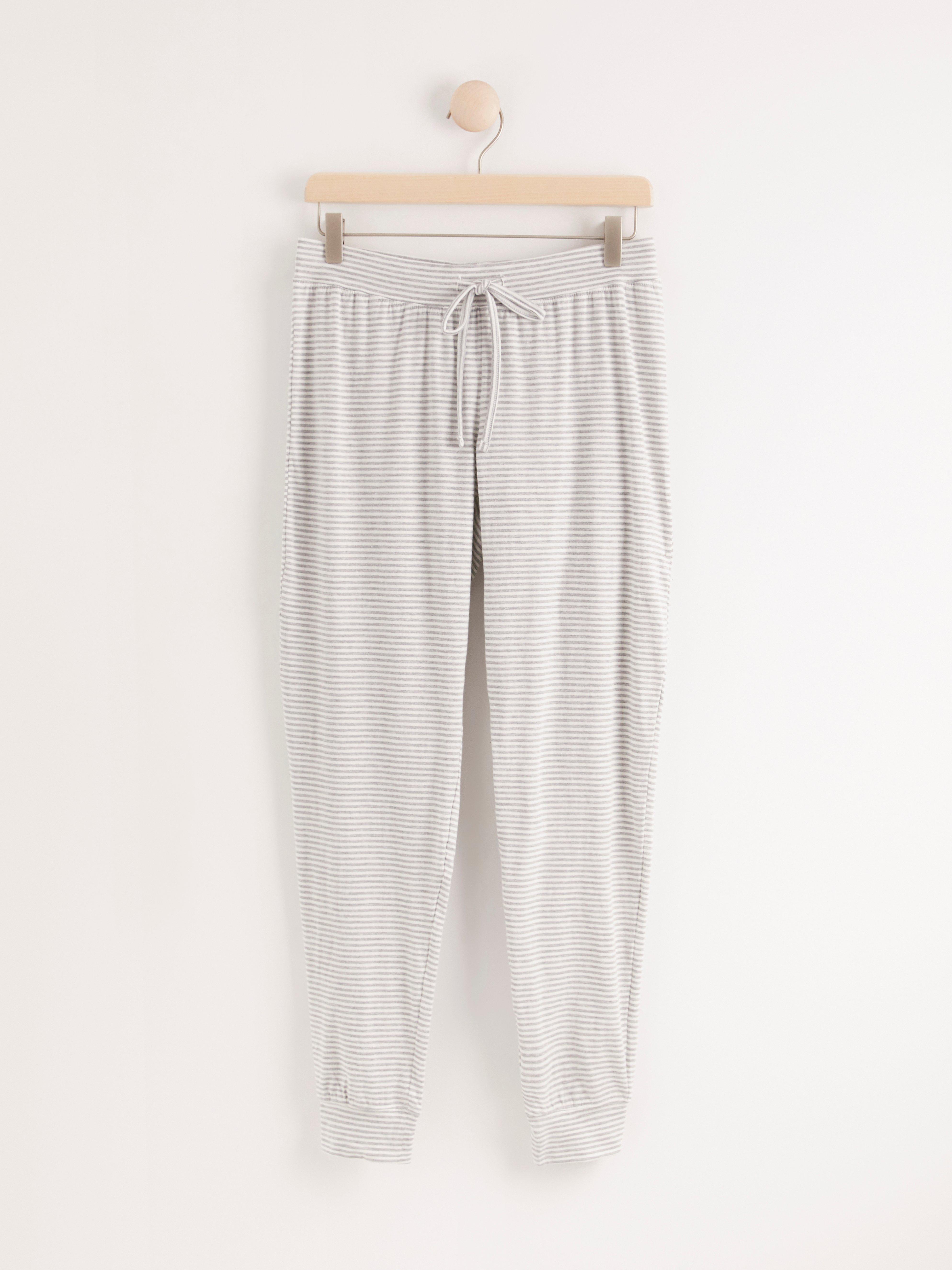 Pyjamahousut - Alusvaatteet - Harmaa