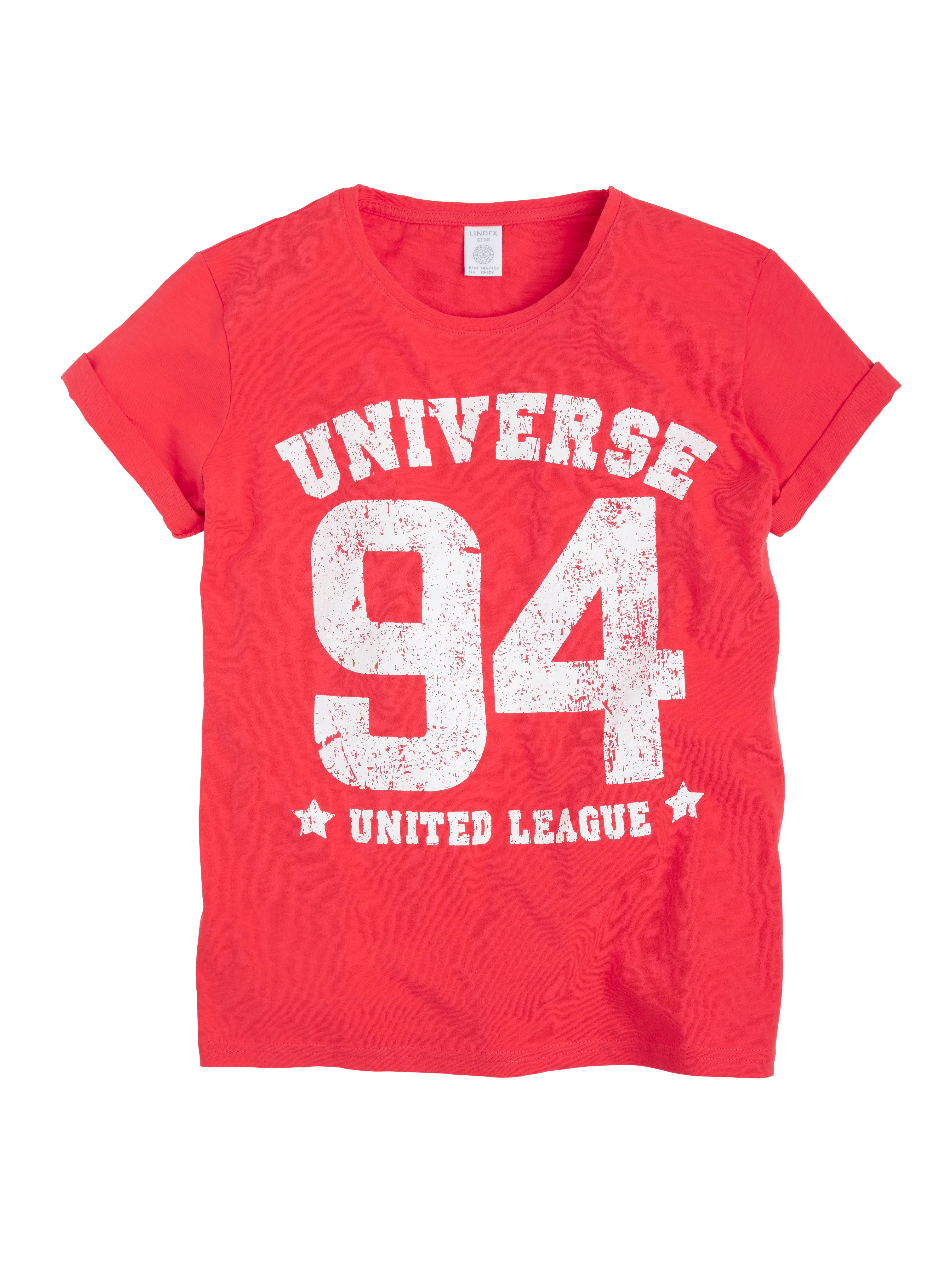 T-shirt - Barn - Röd