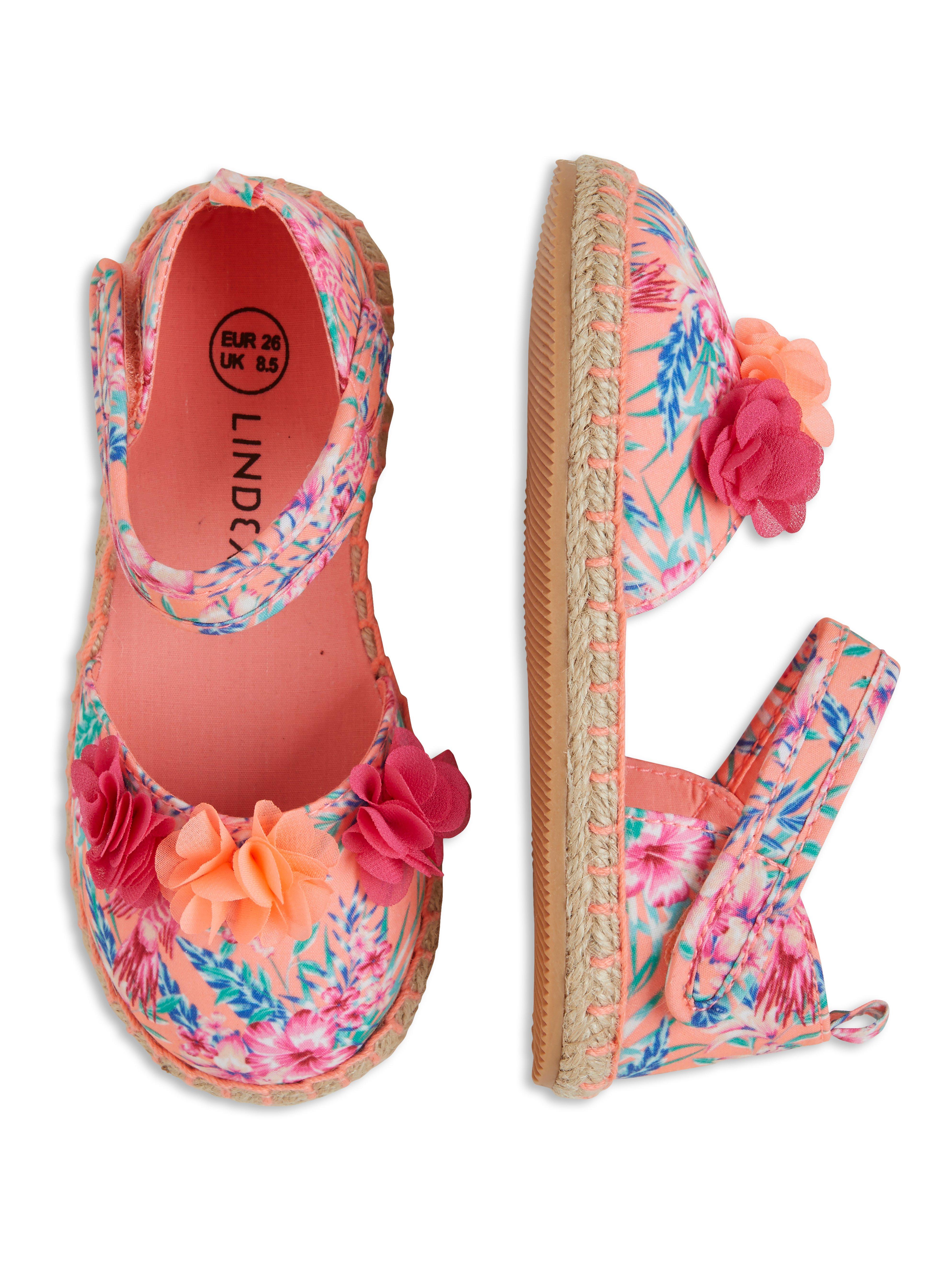 coral espadrilles