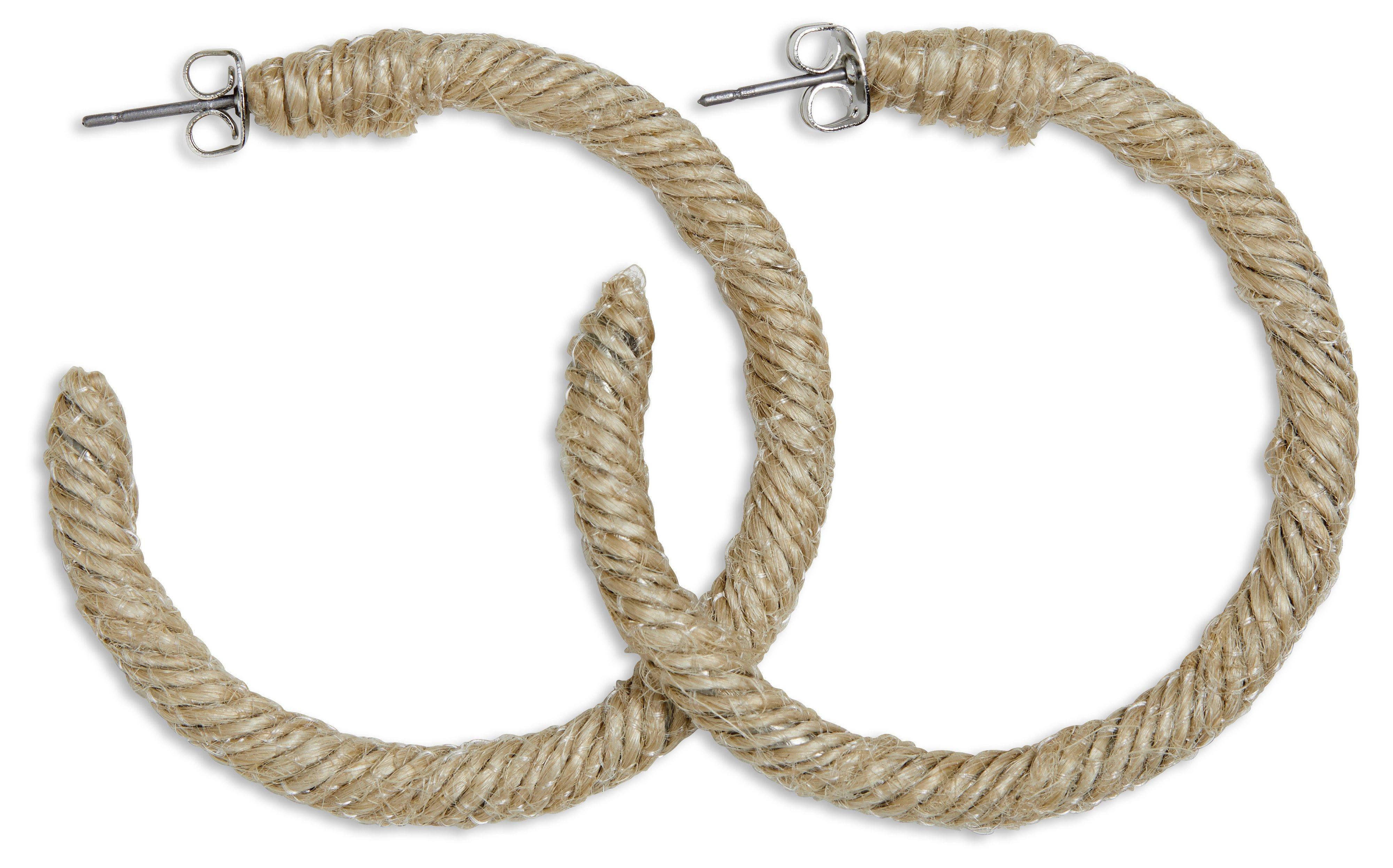 Earrings - Womens Wear - Beige