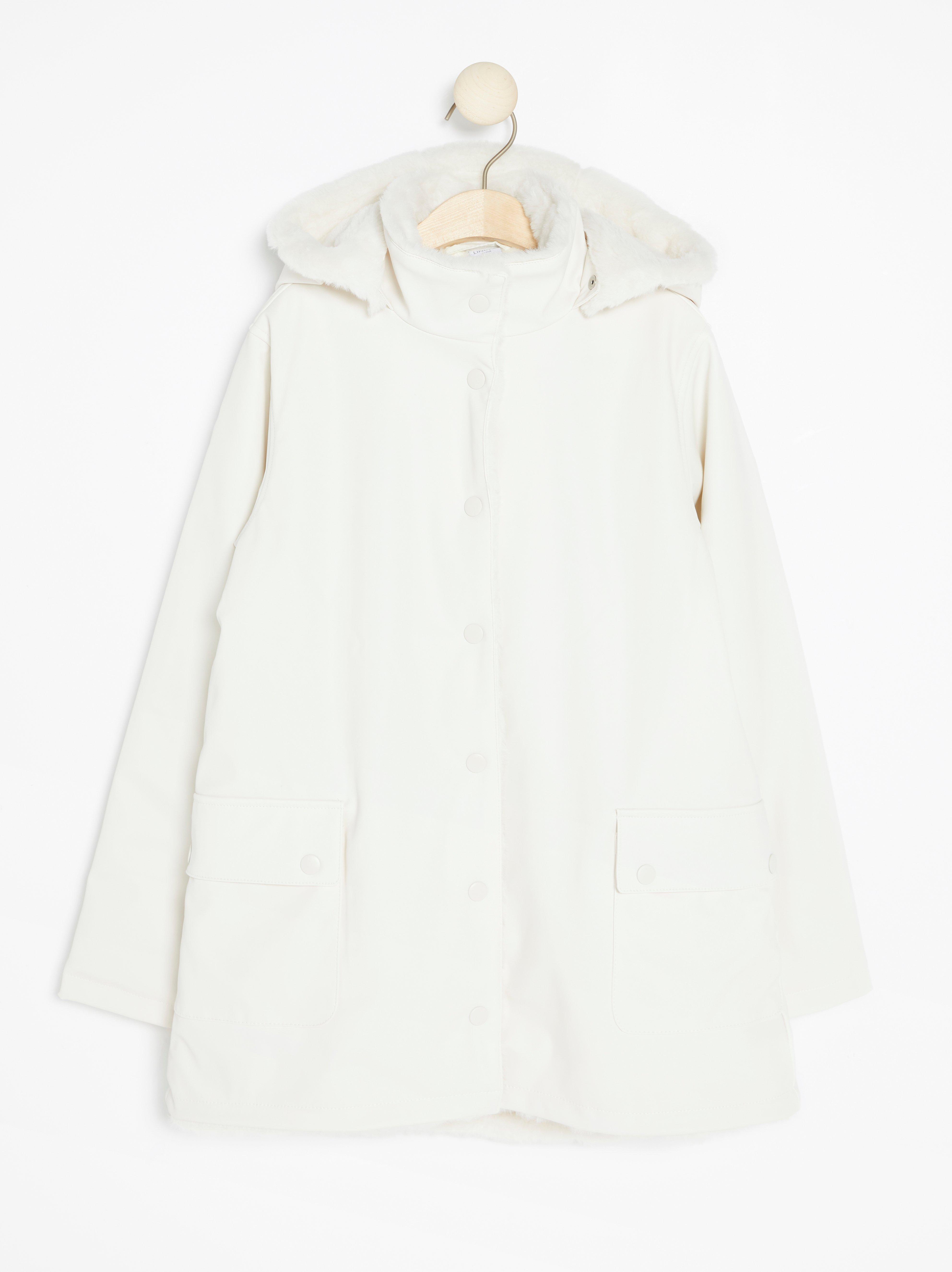 Rain Jacket - Kids Wear - White