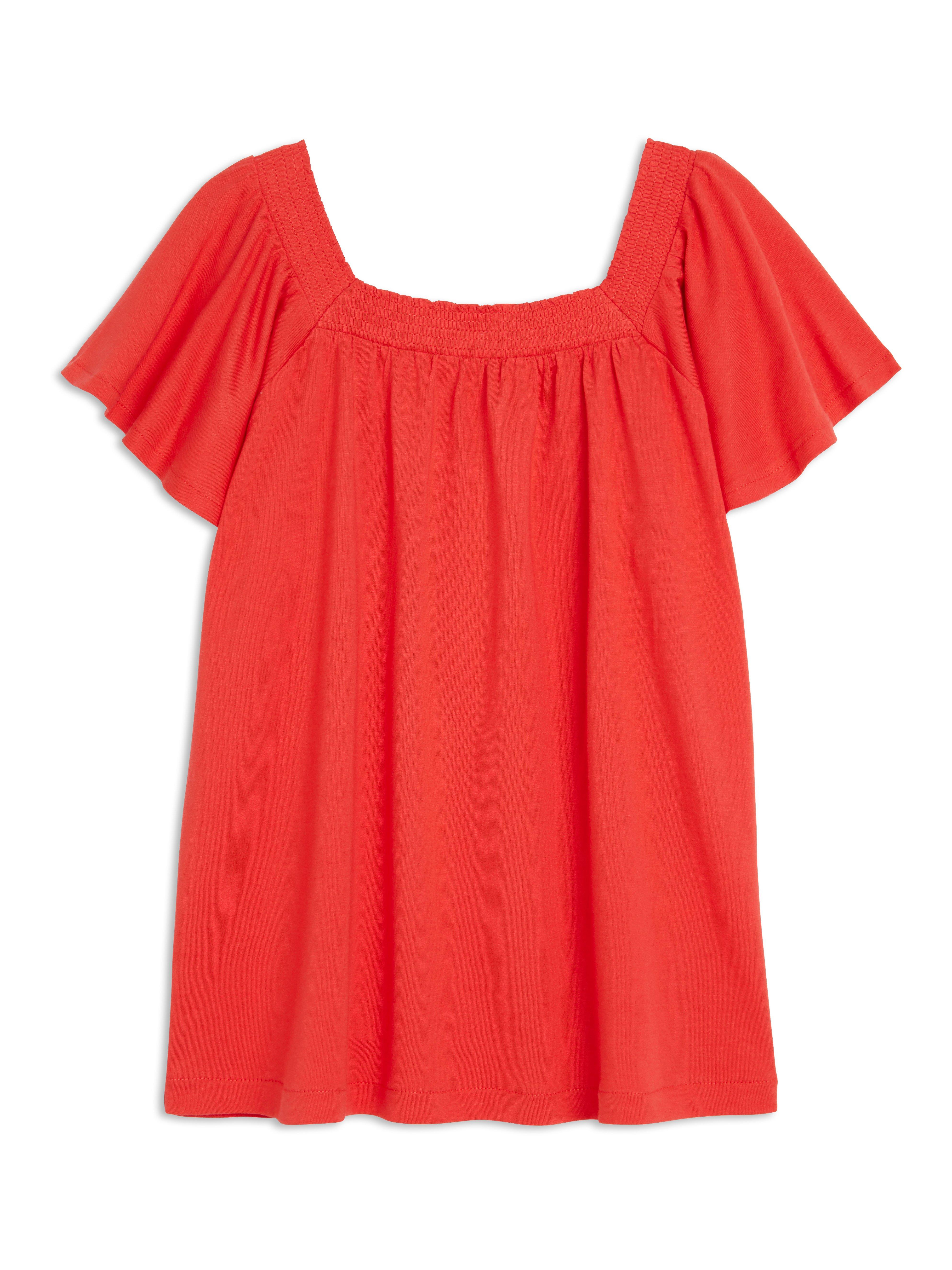 Top - Kids Wear - Red
