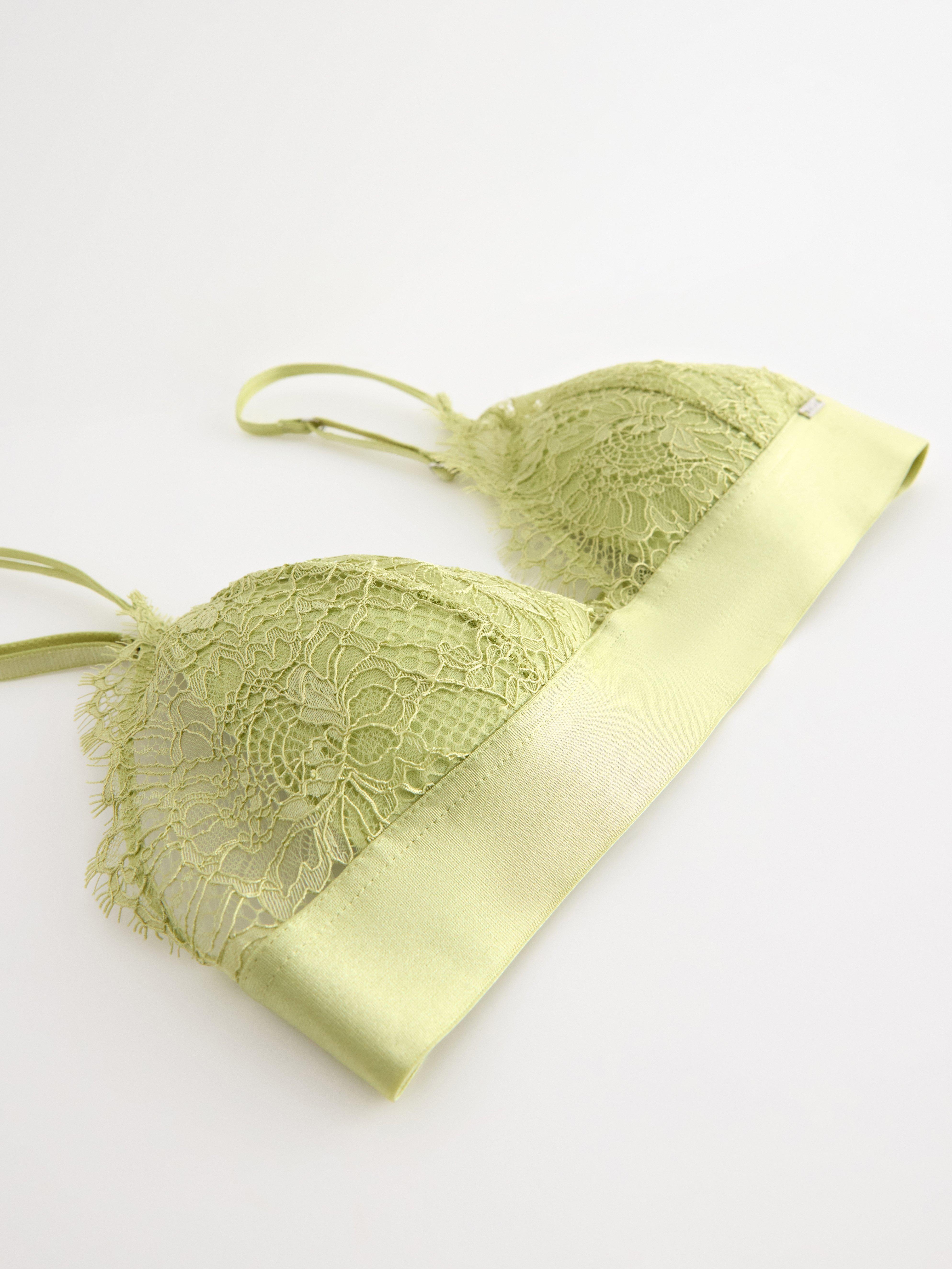 Bralette - Lingerie - Green
