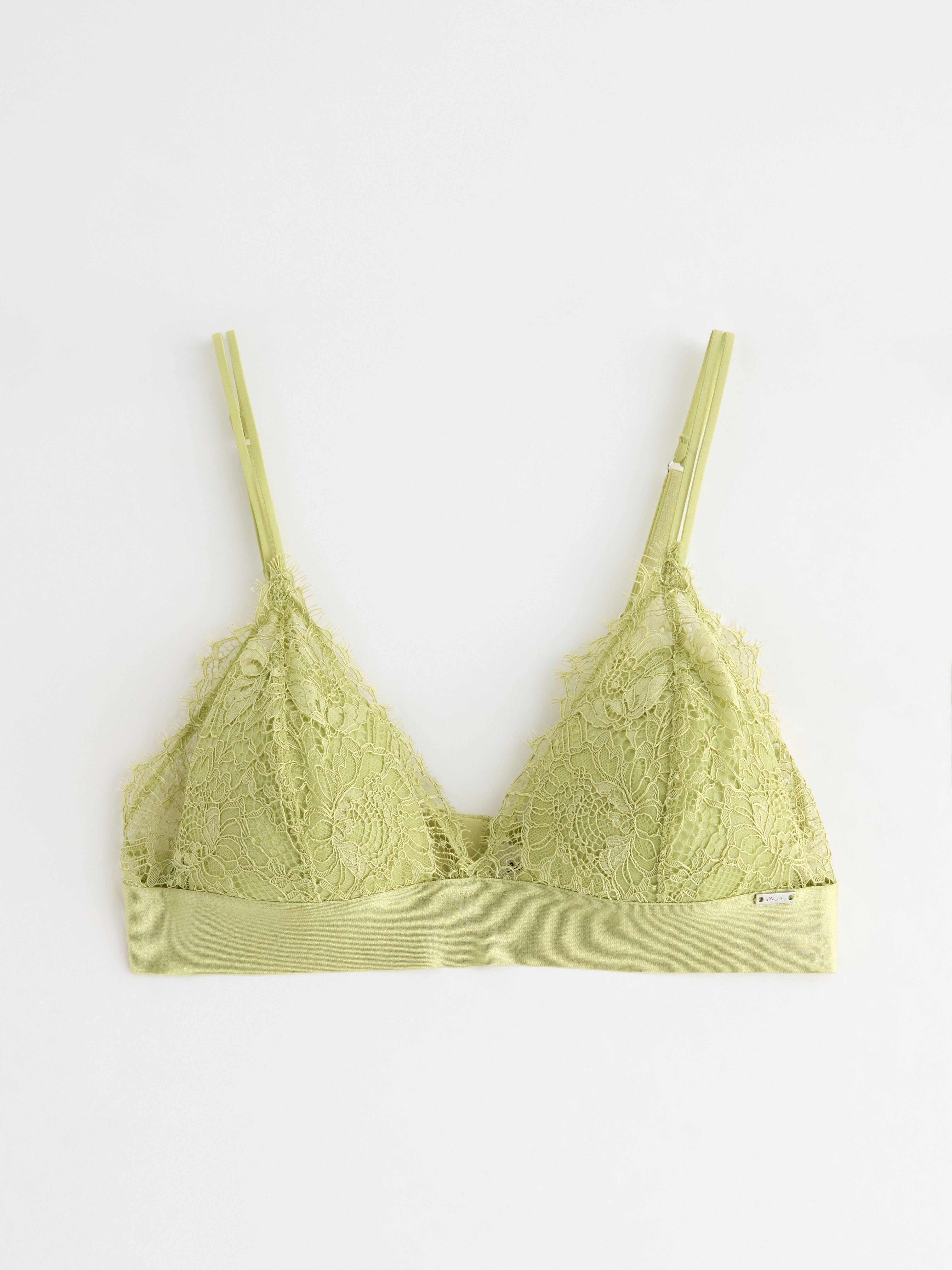 Bralette - Lingerie - Green