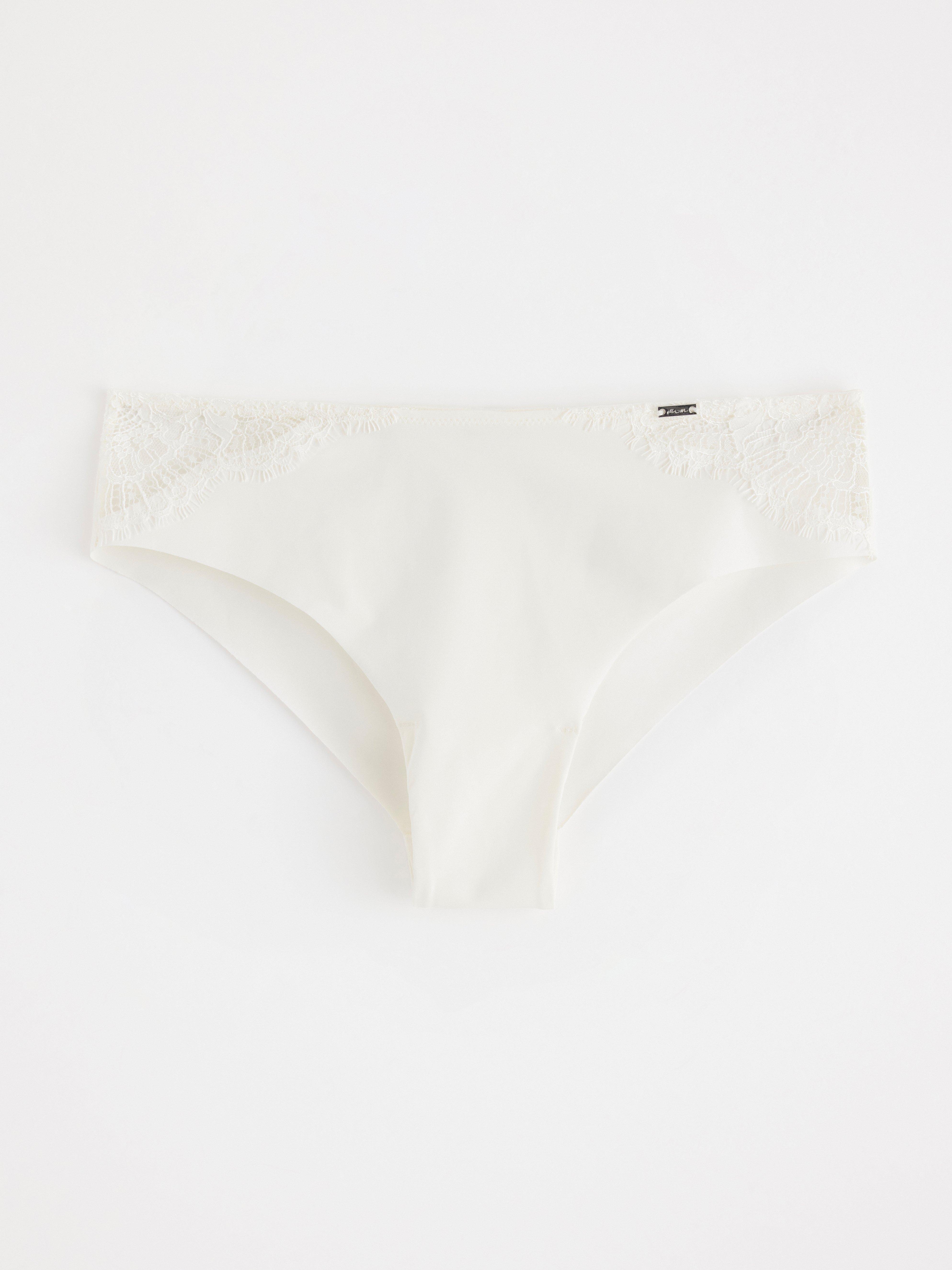 Brazilian Low - Lingerie - White