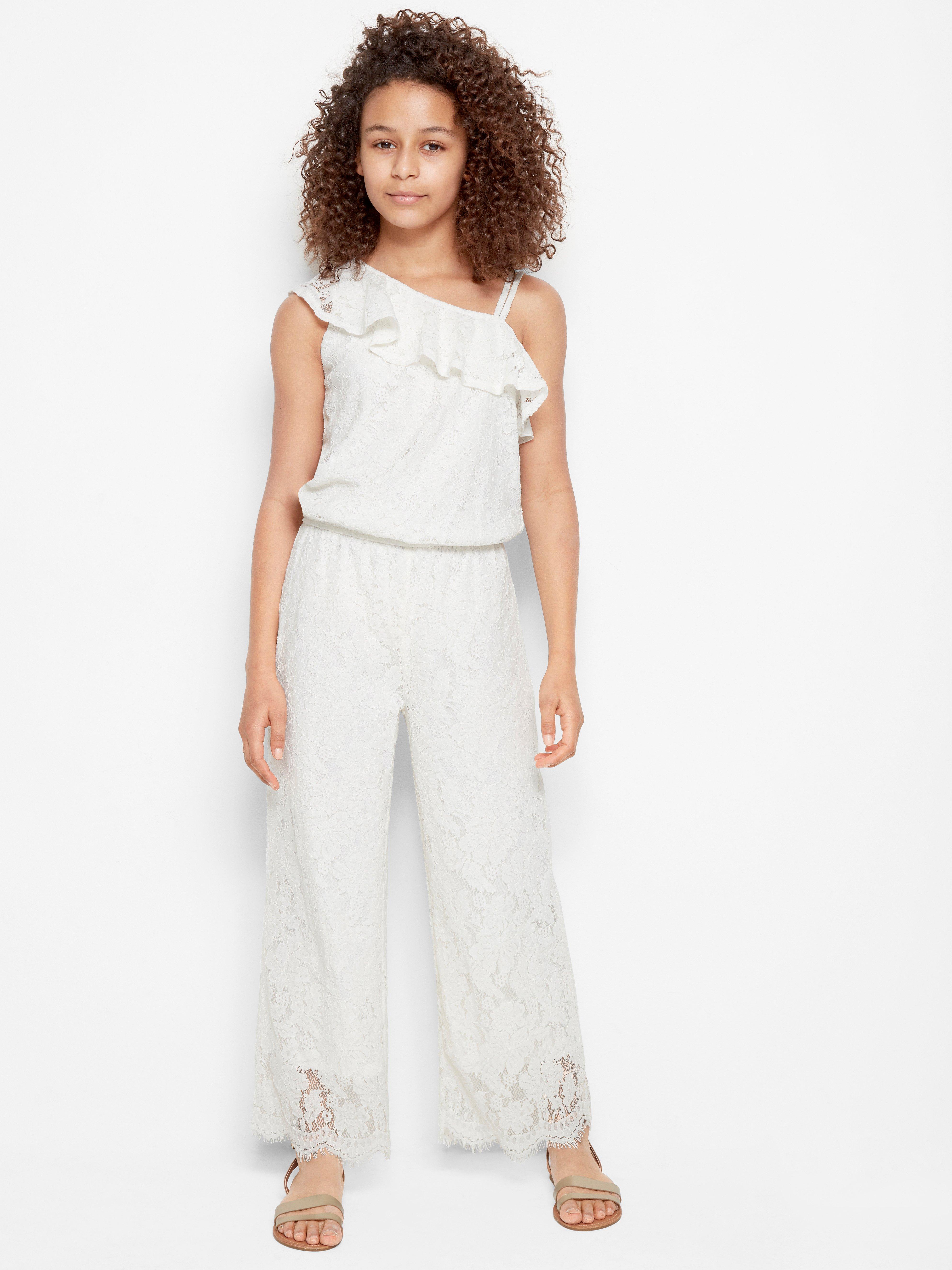 white lace jumpsuit uk