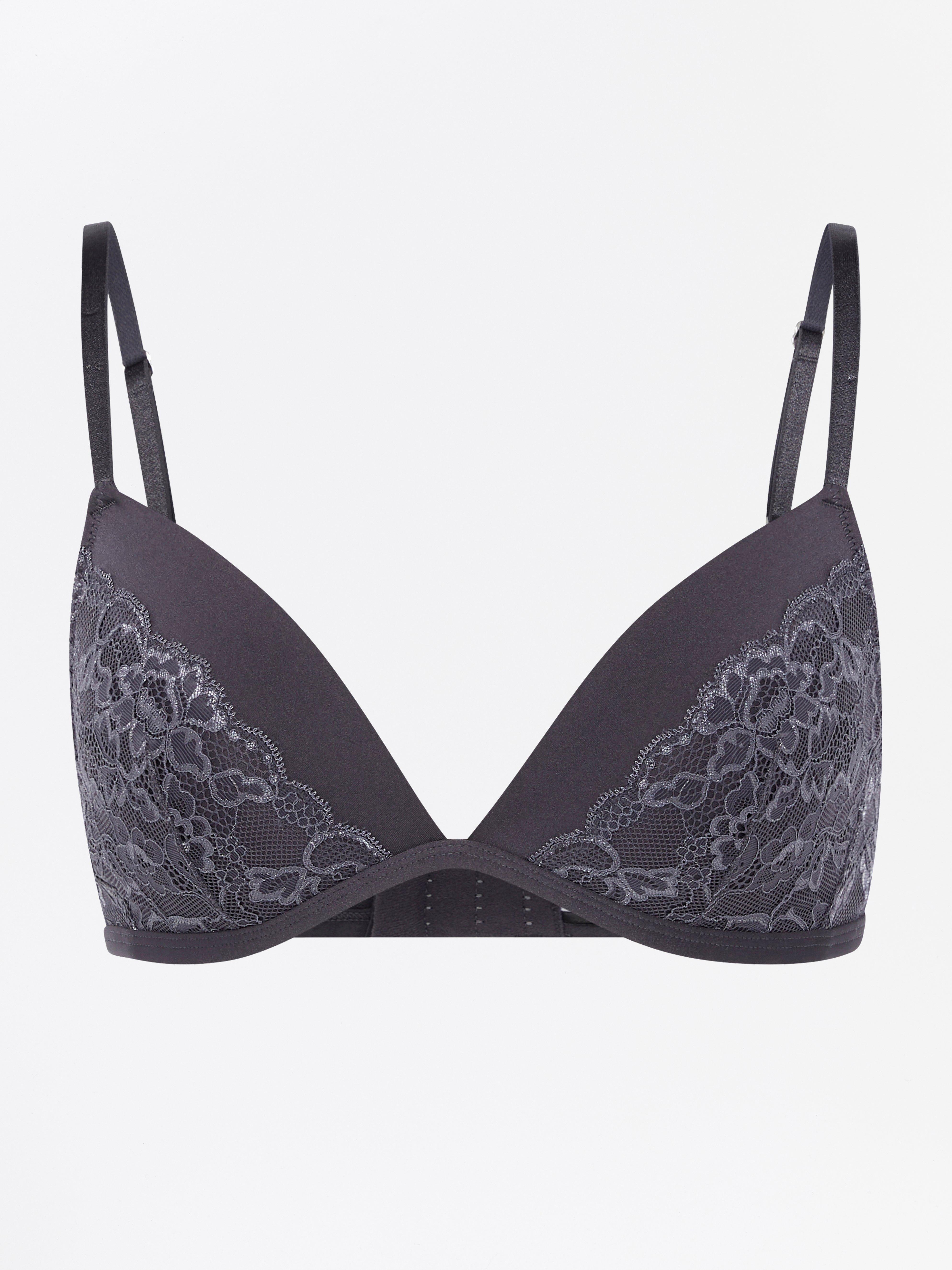 Podprsenka bez kostic Mynta - Spodní prádlo - Šedá