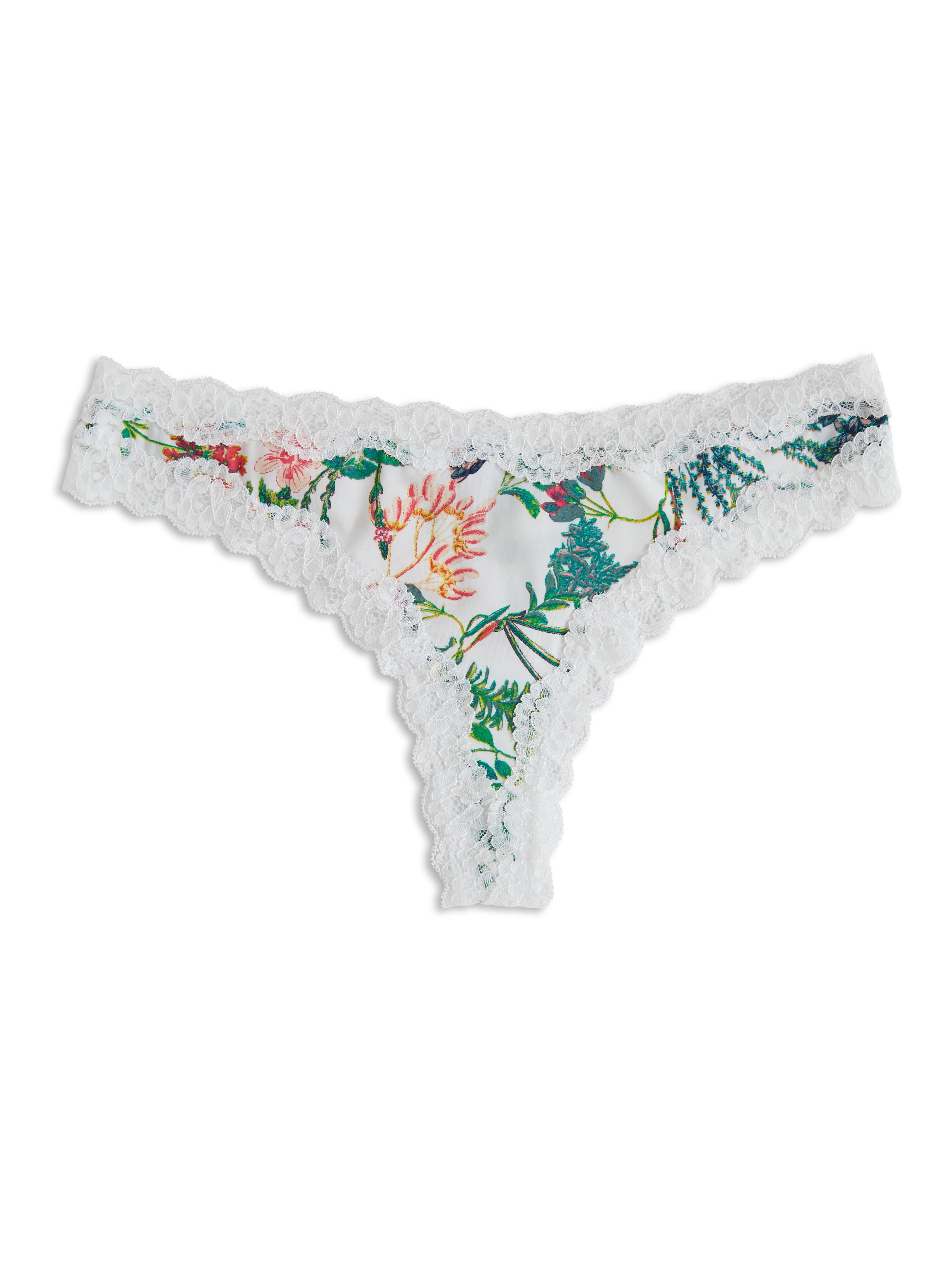 Thong Low - Lingerie - White