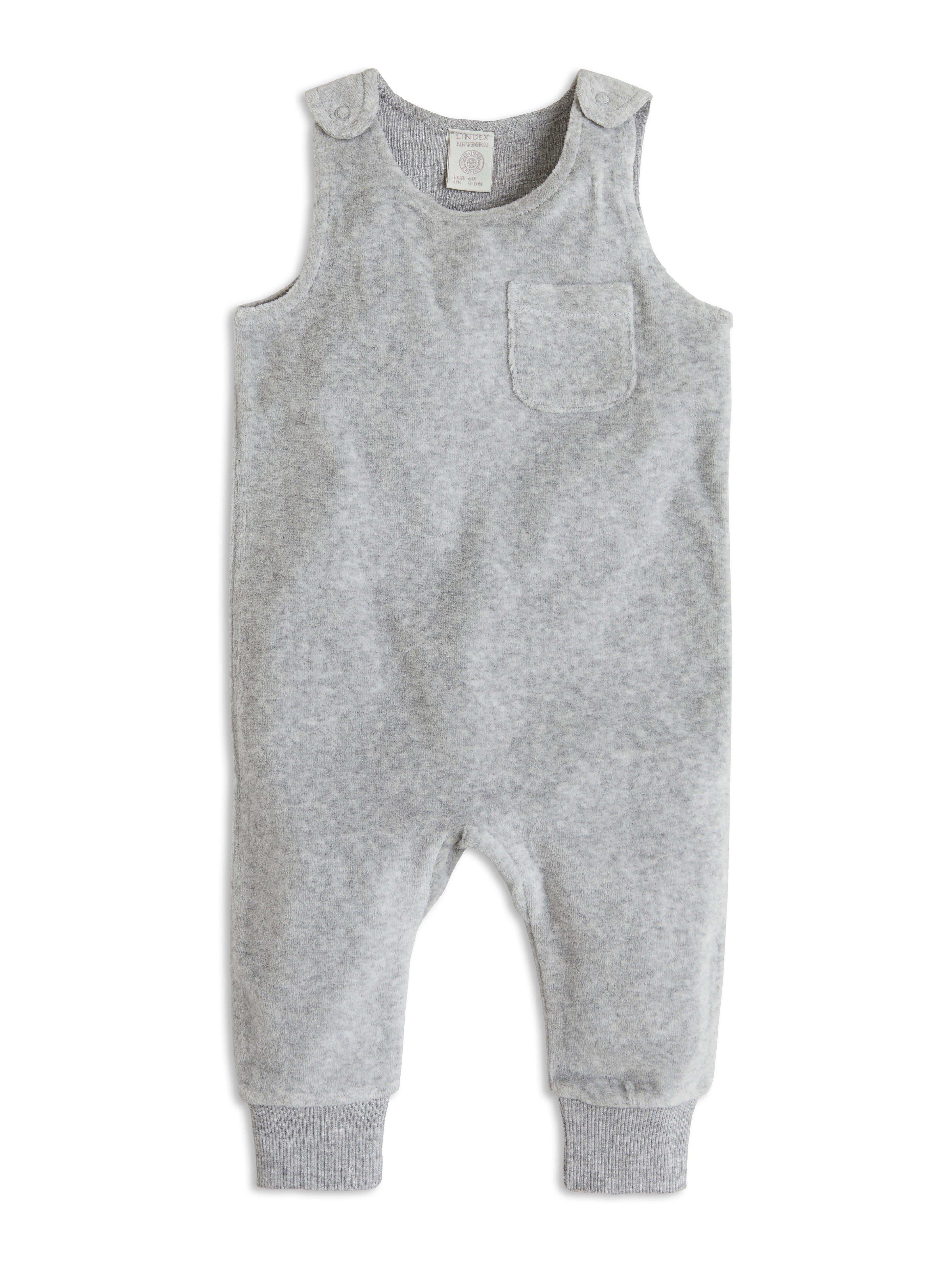white velour jumpsuit