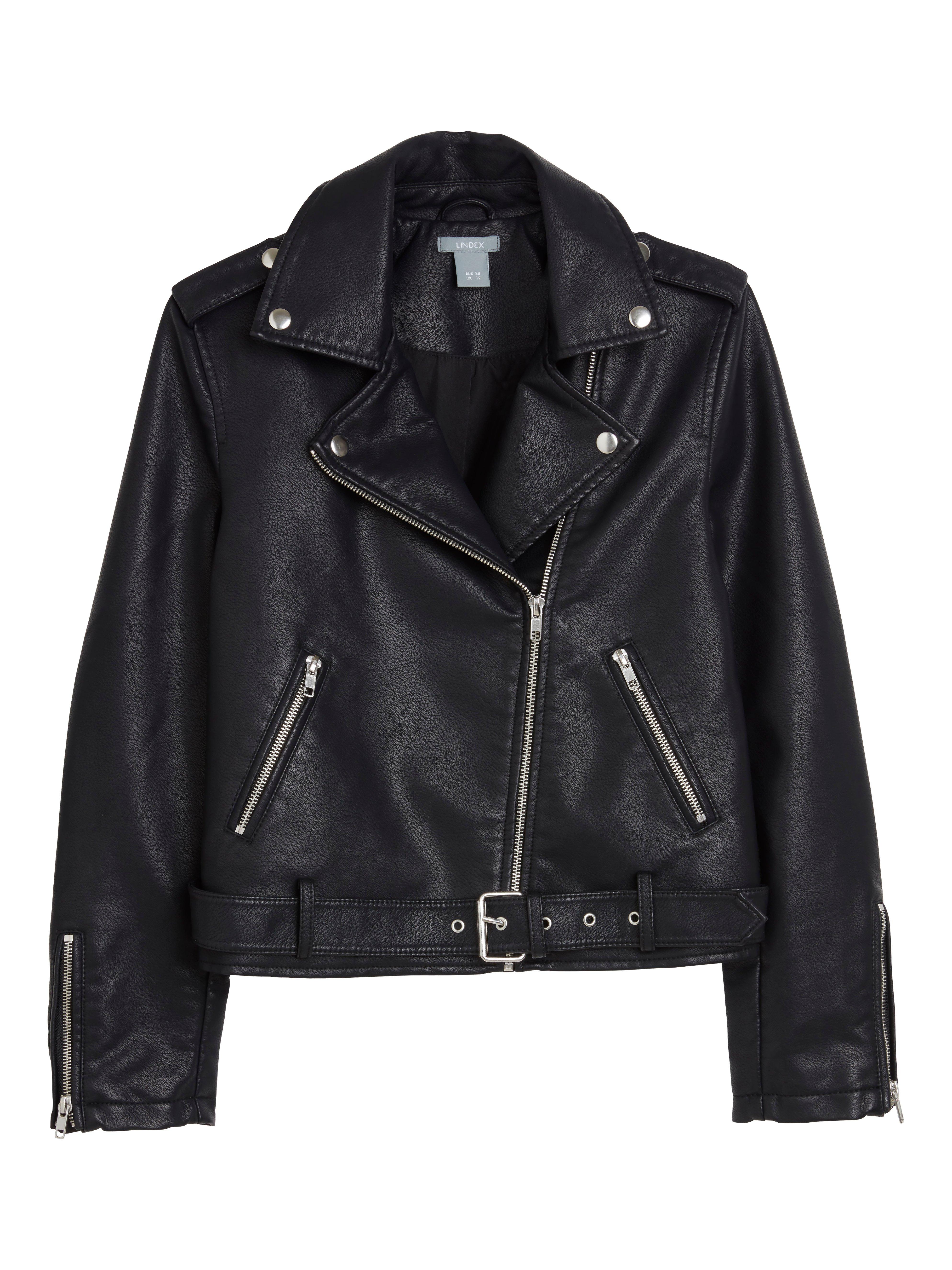 Biker Jacket - Womens Wear - Black