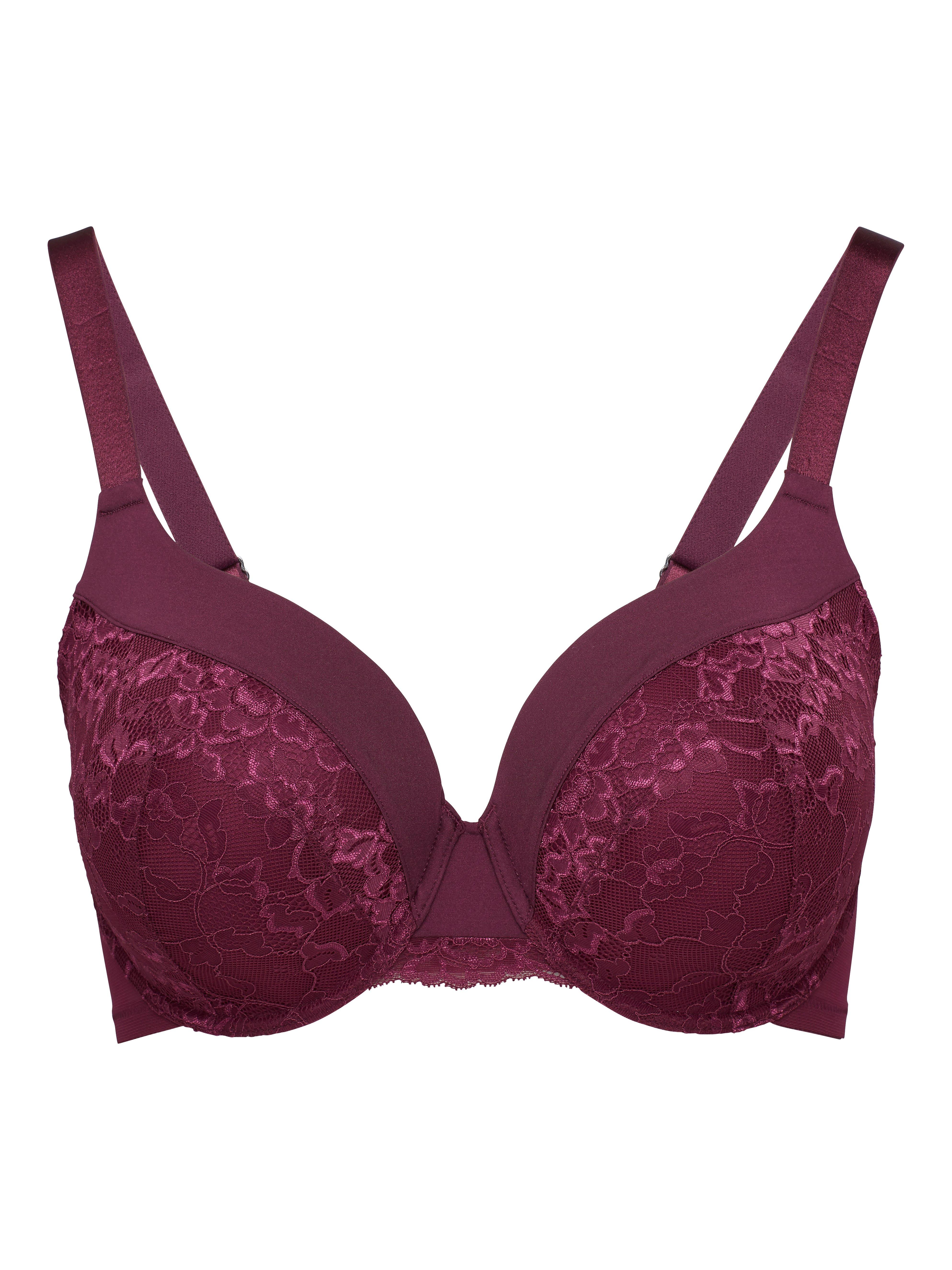 T-shirt podprsenka Dahlia - Spodní prádlo - Červená