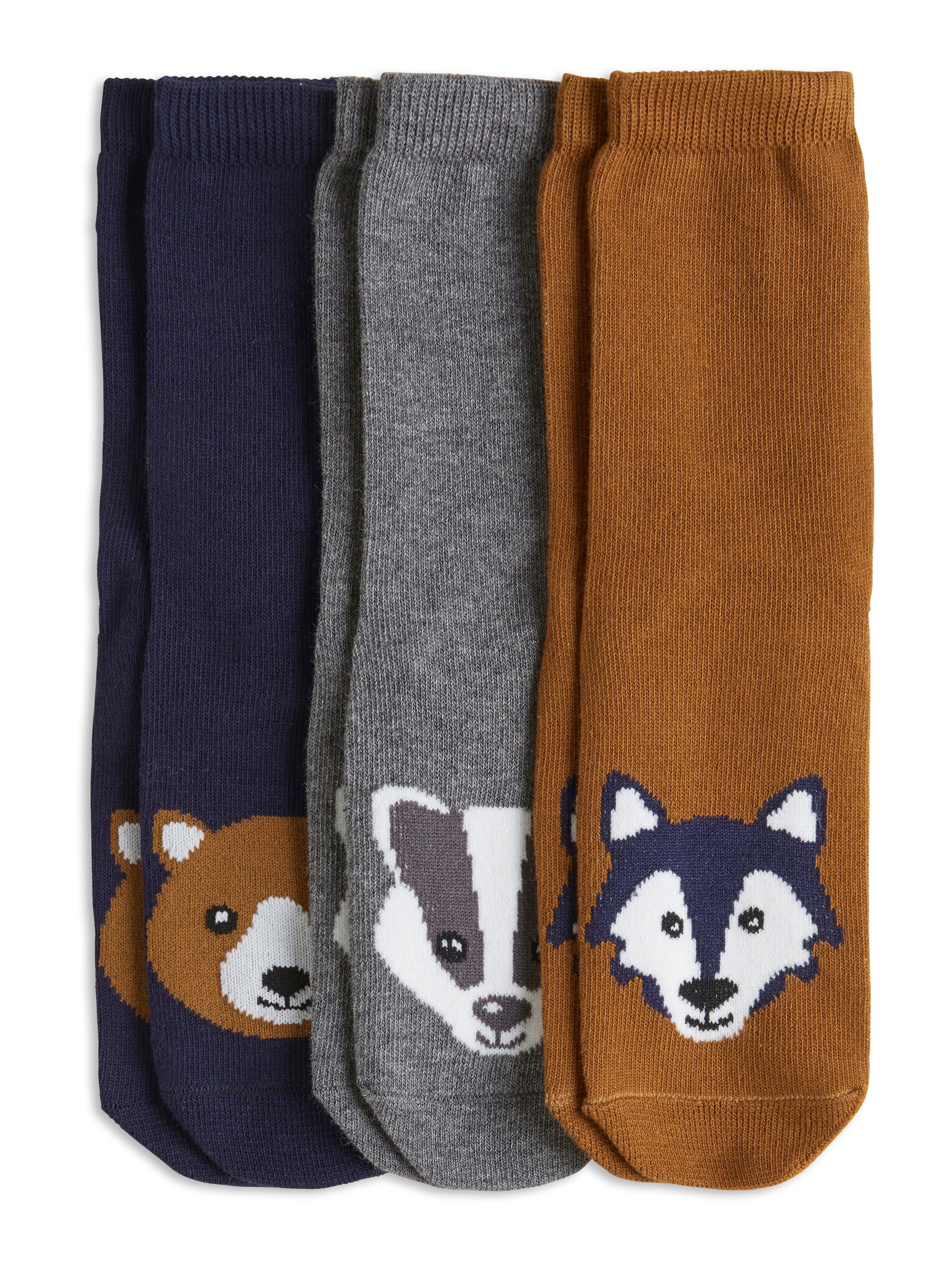 Socks - Kids Wear - Brown