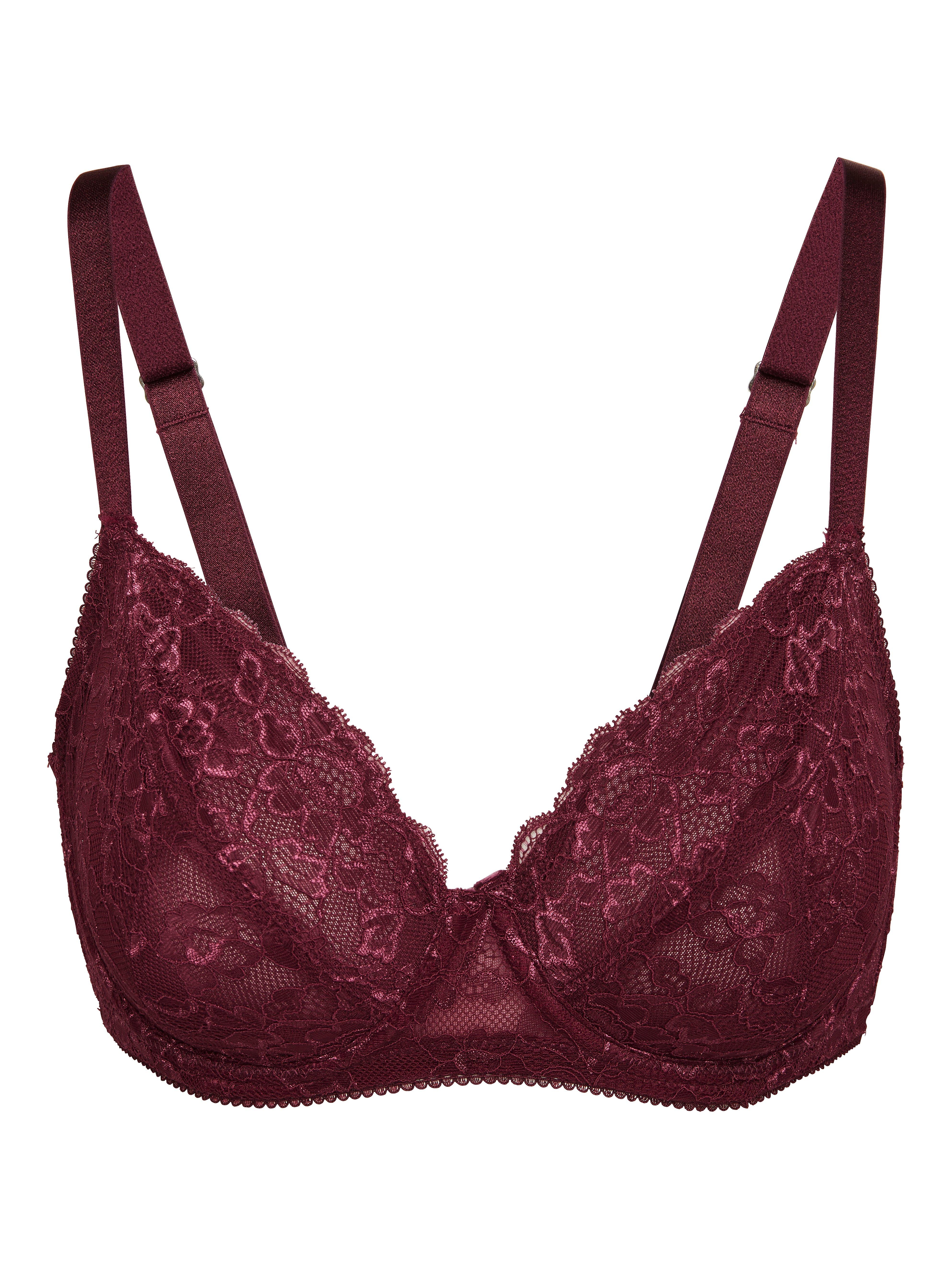 Aster Wire Bra - Lingerie - Red
