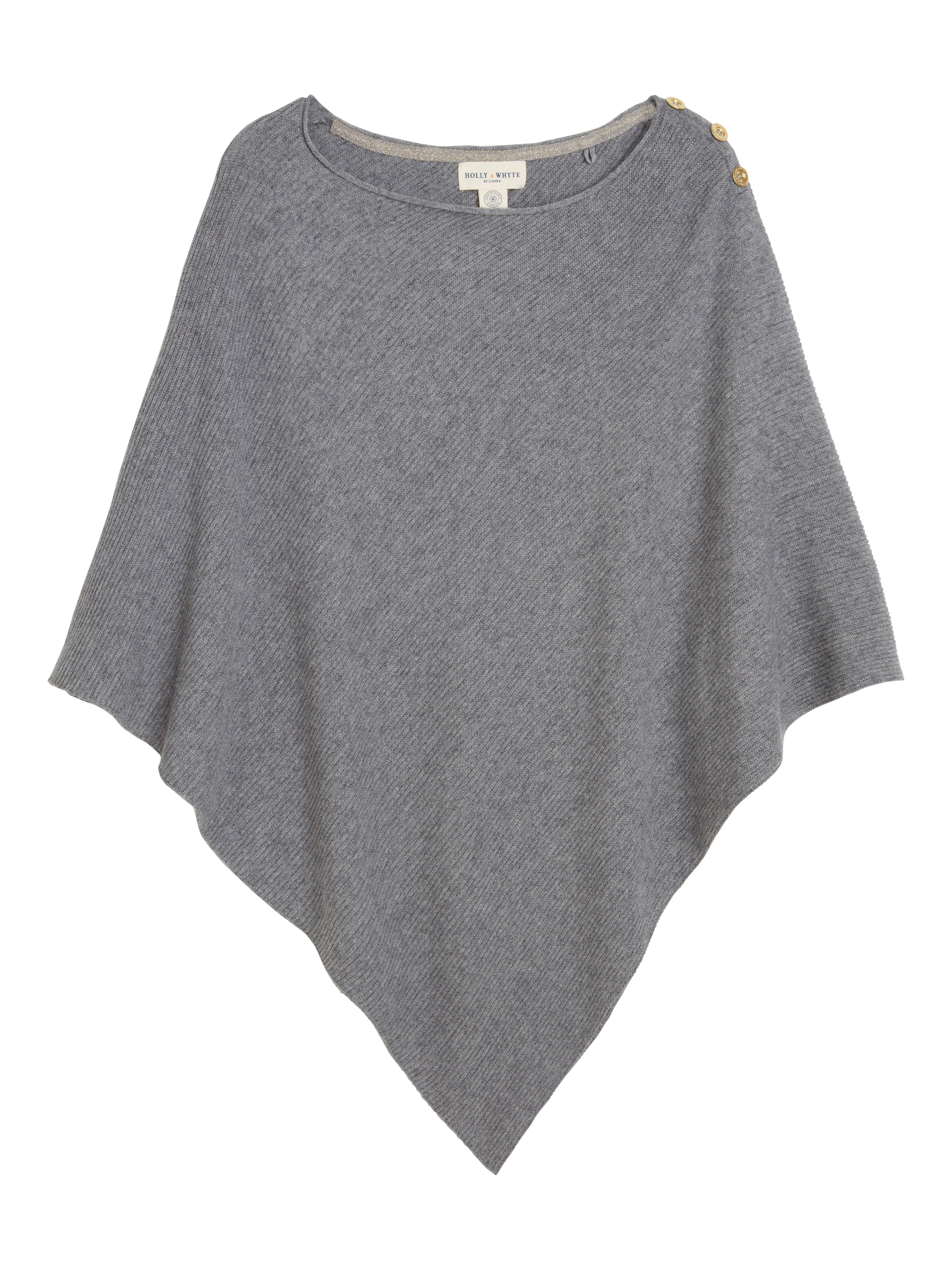 Poncho - Womens Wear - Grey