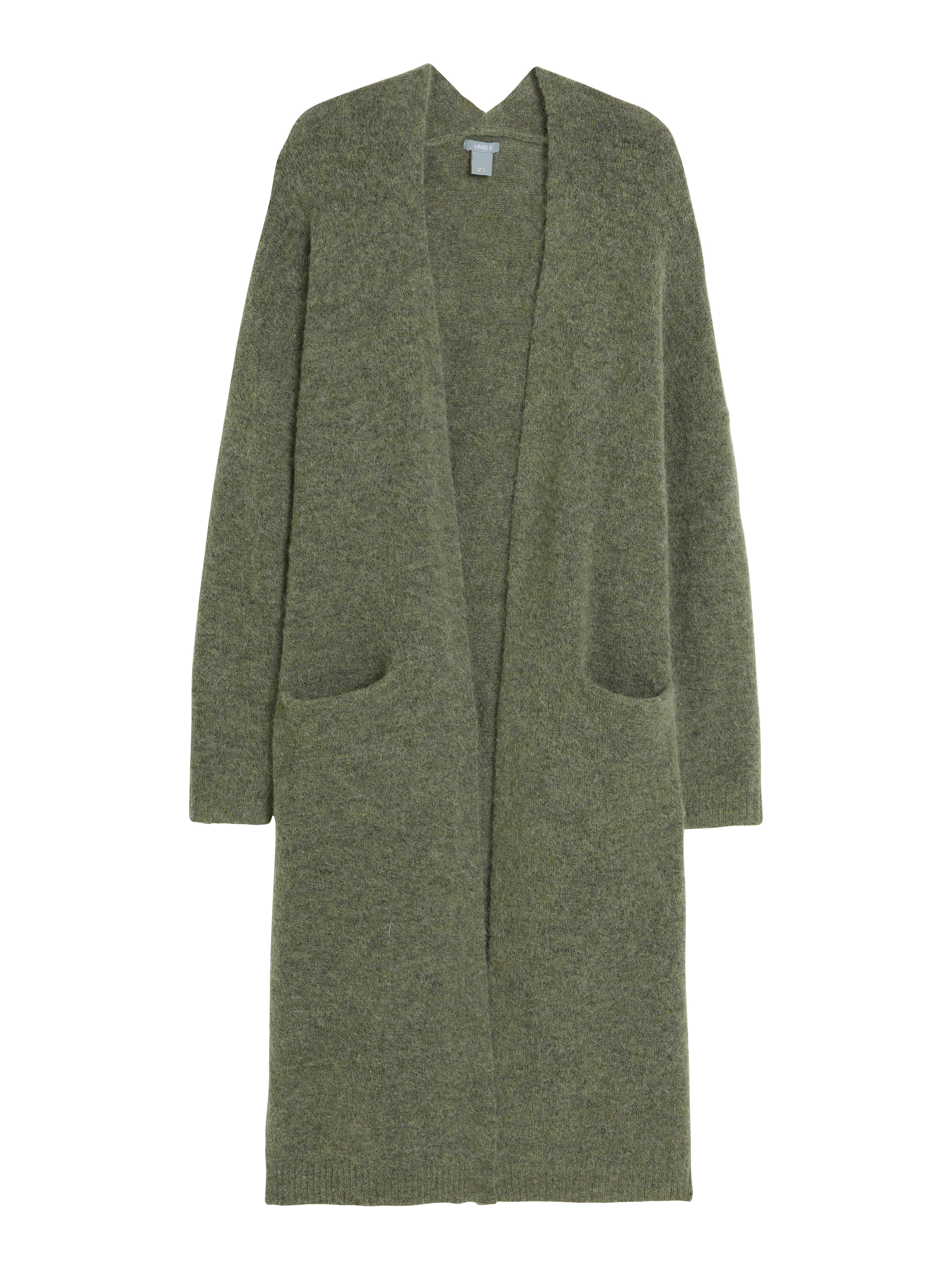 Cardigan - Dam - Grön