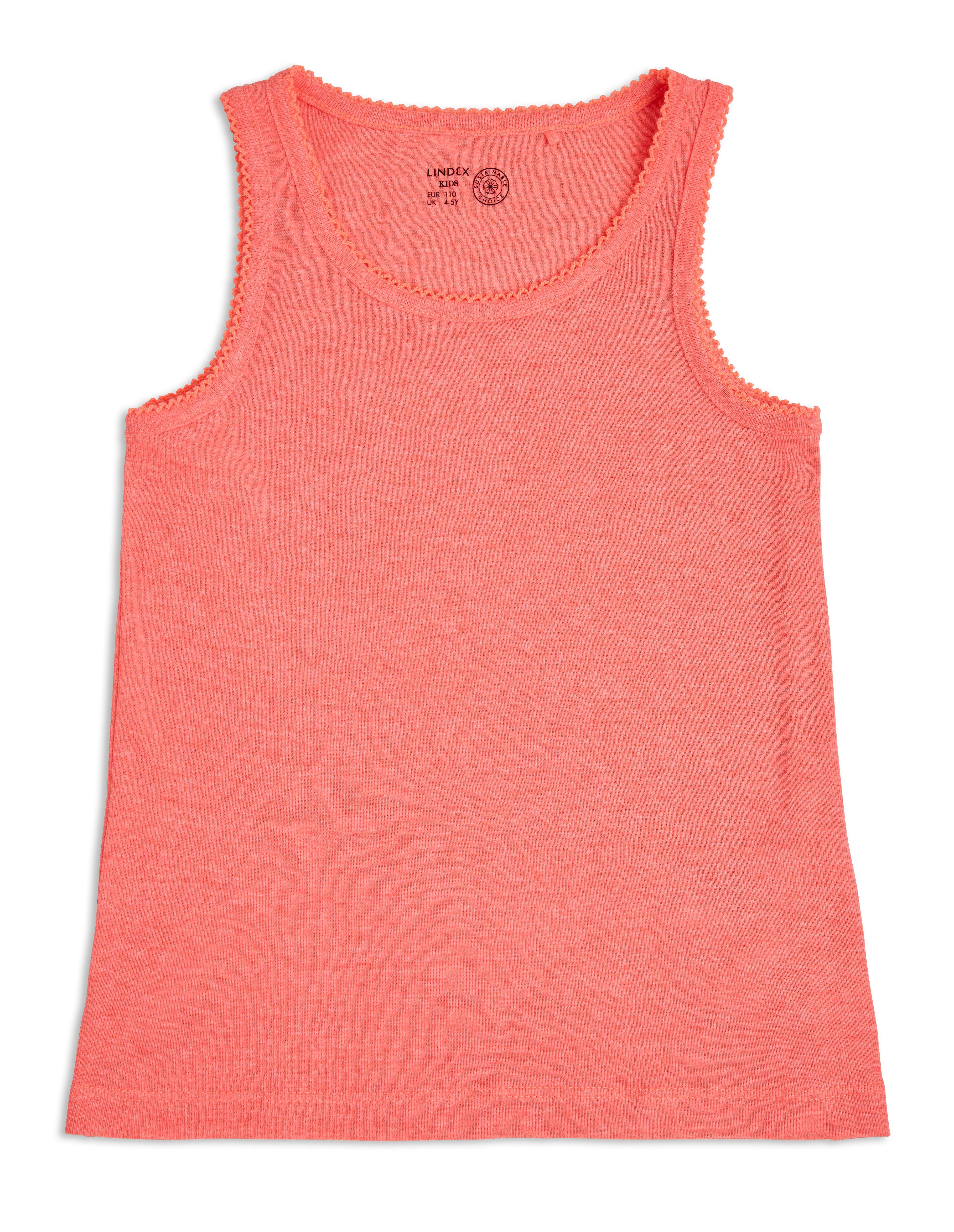 Tank Top - Kids Wear - Coral