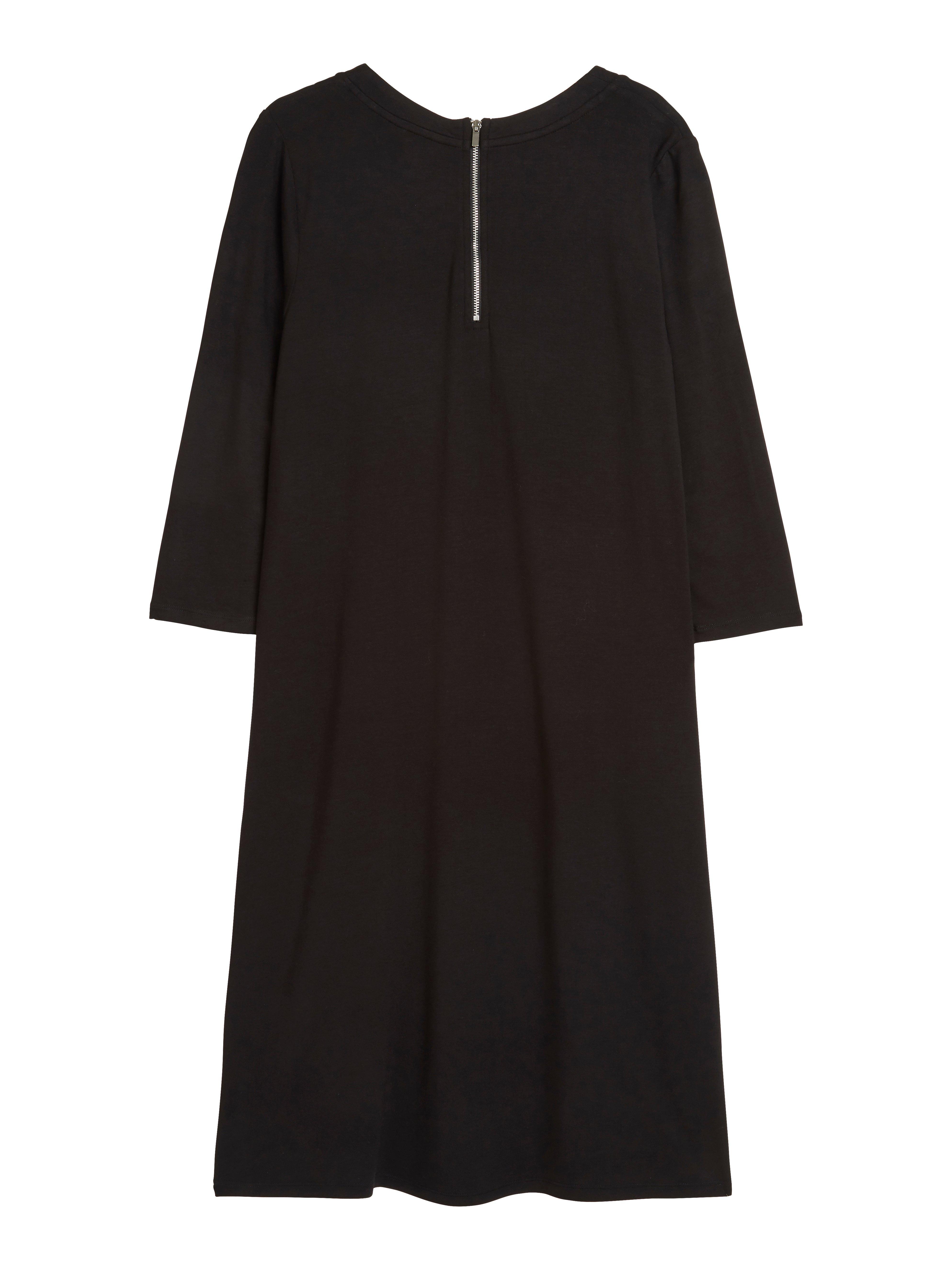 knee length chambray dress London Times T6218M