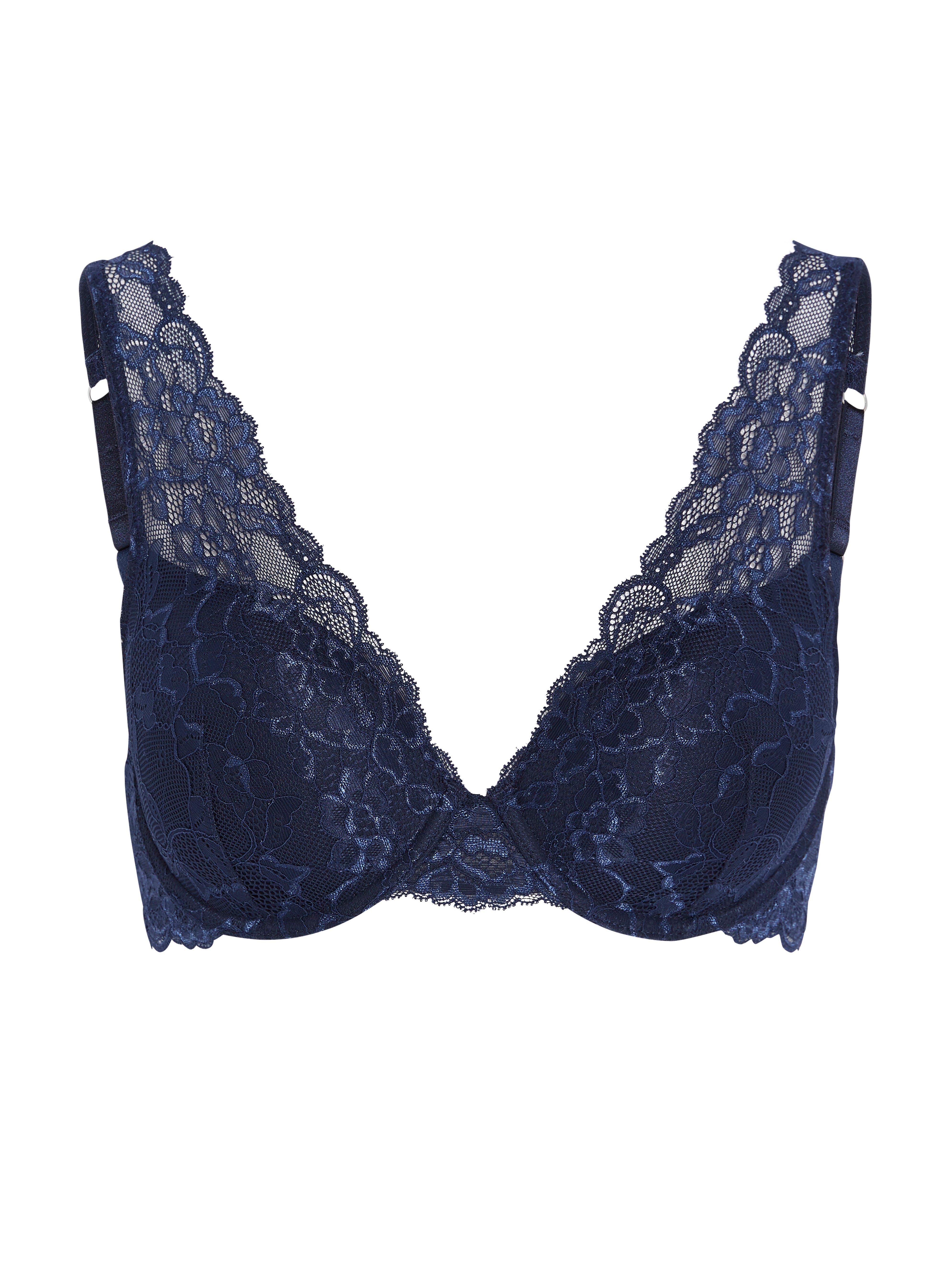 Lilja T-shirt Bra - Lingerie - Blue