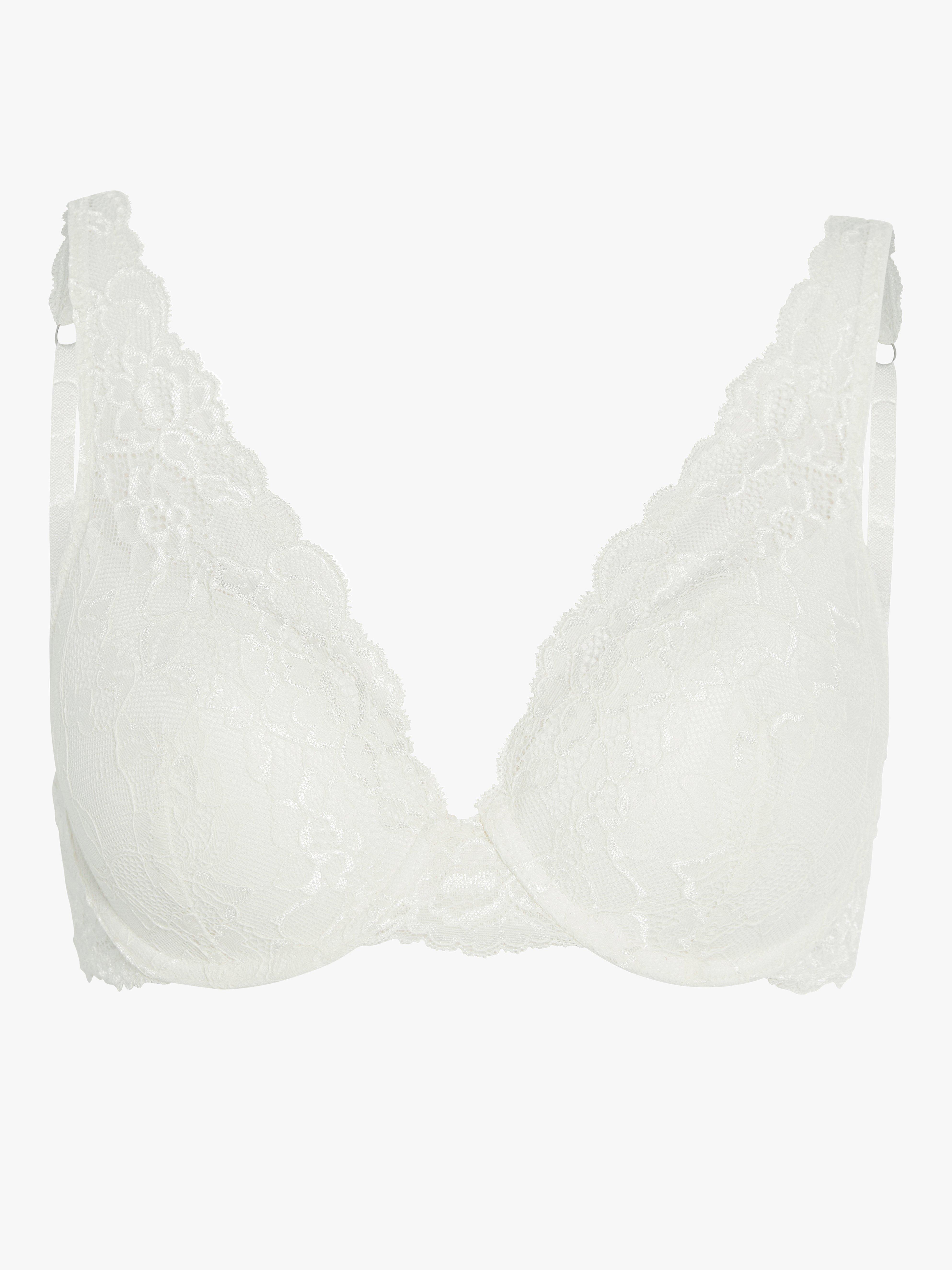 Lilja t-shirt-bh - Underkläder - Vit