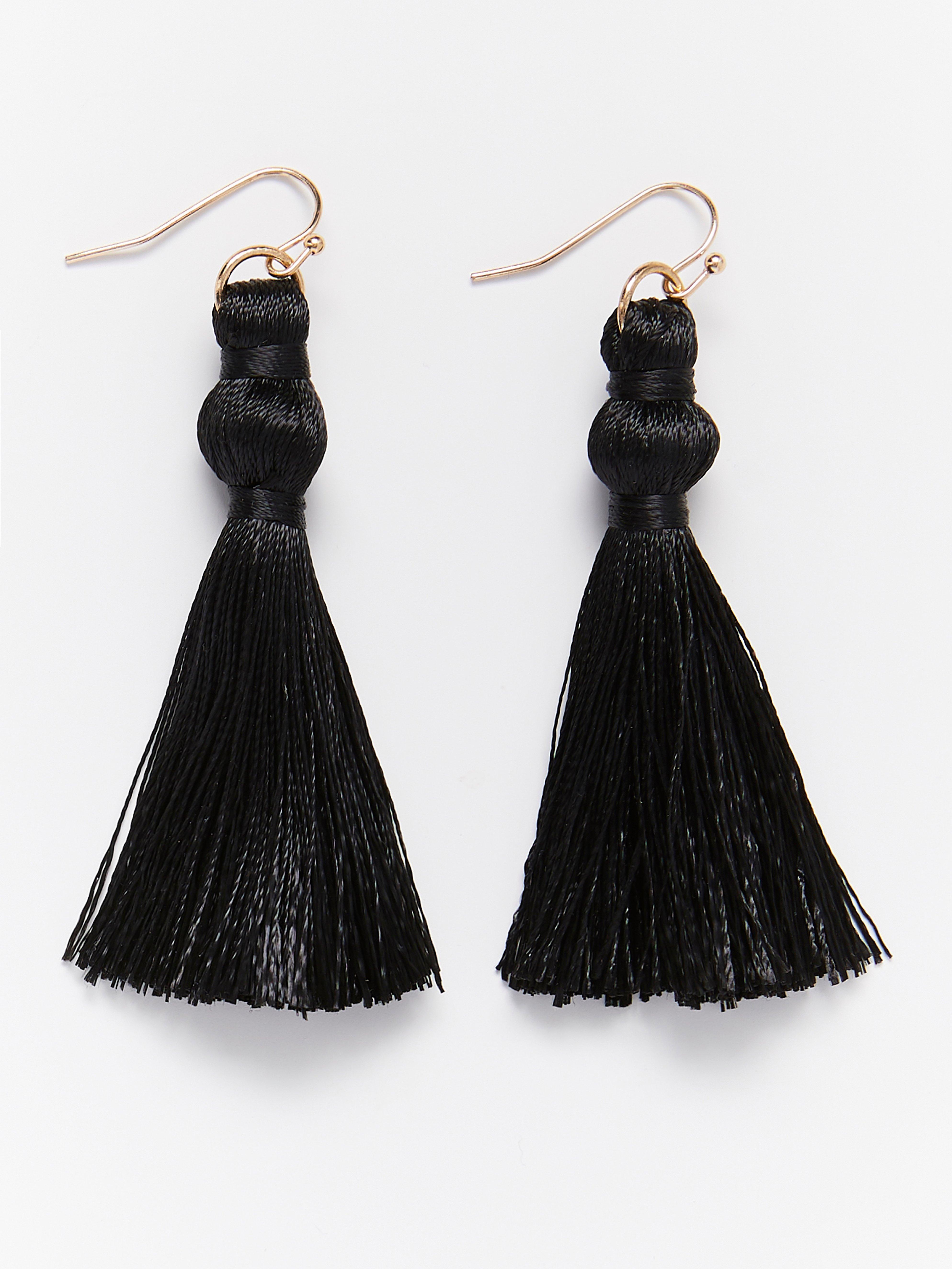 Örhängen - Dam - Svart