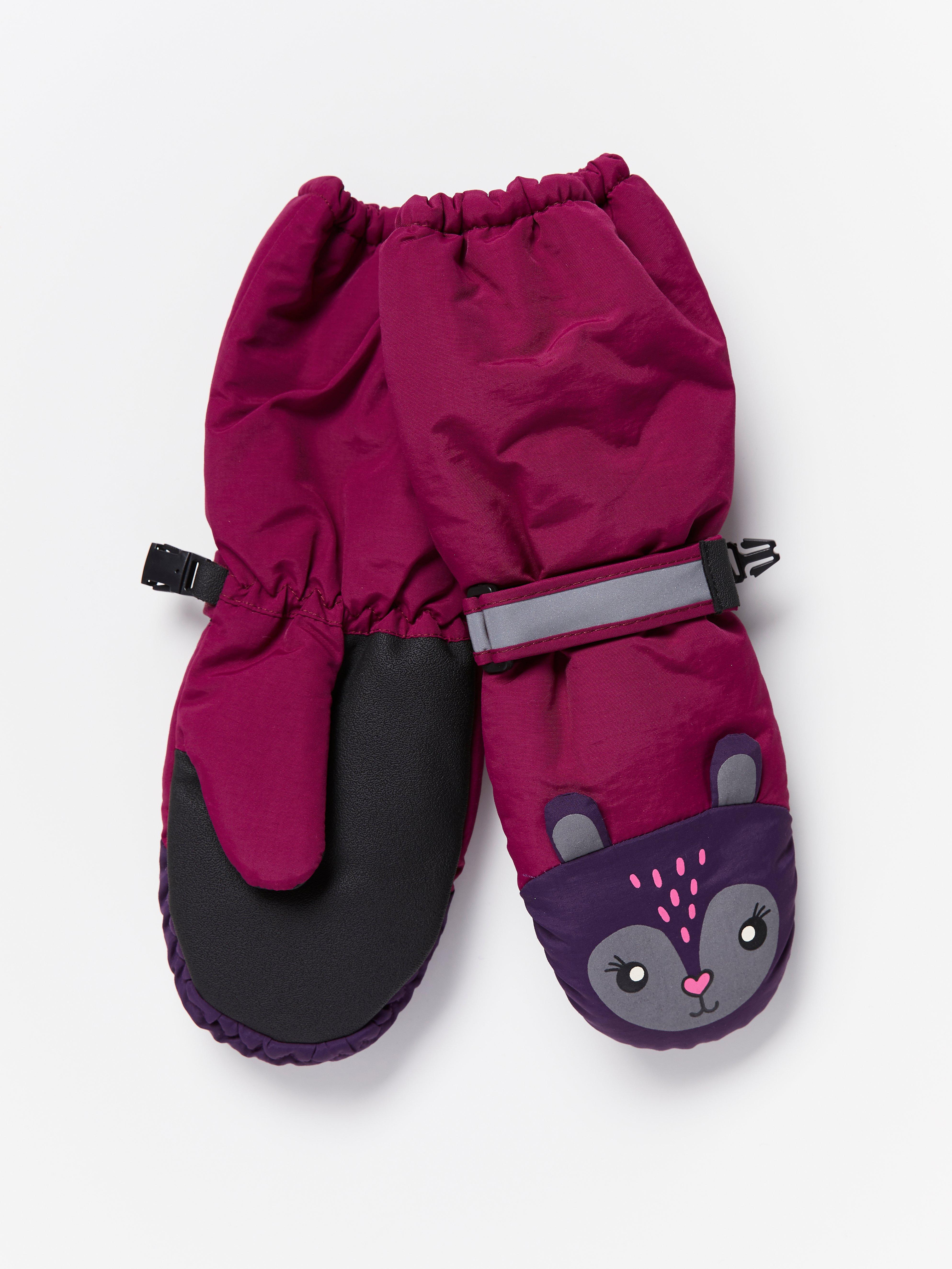Skidvantar - Barn - Lila