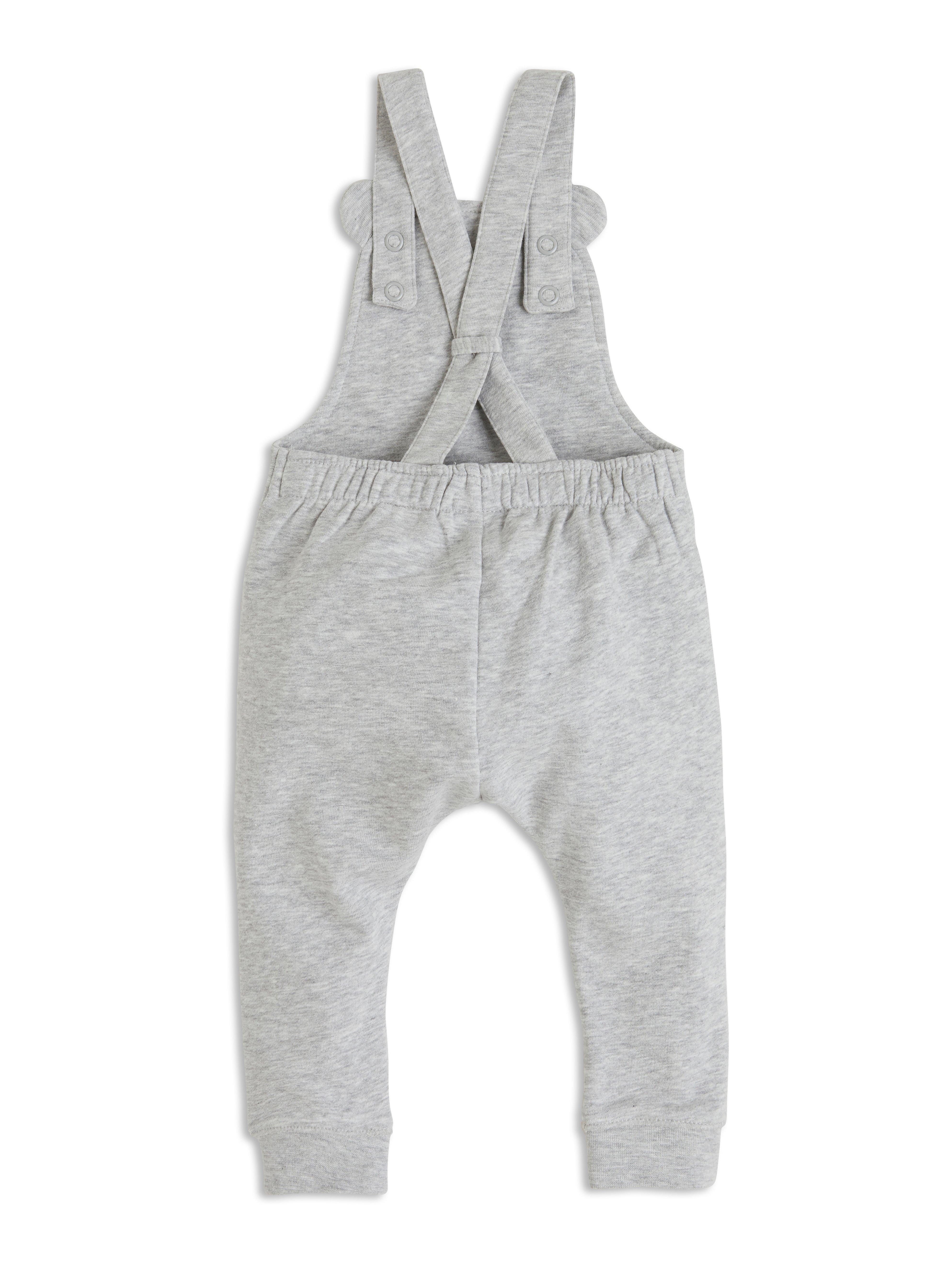 Bib Trousers - Kids Wear - Grey