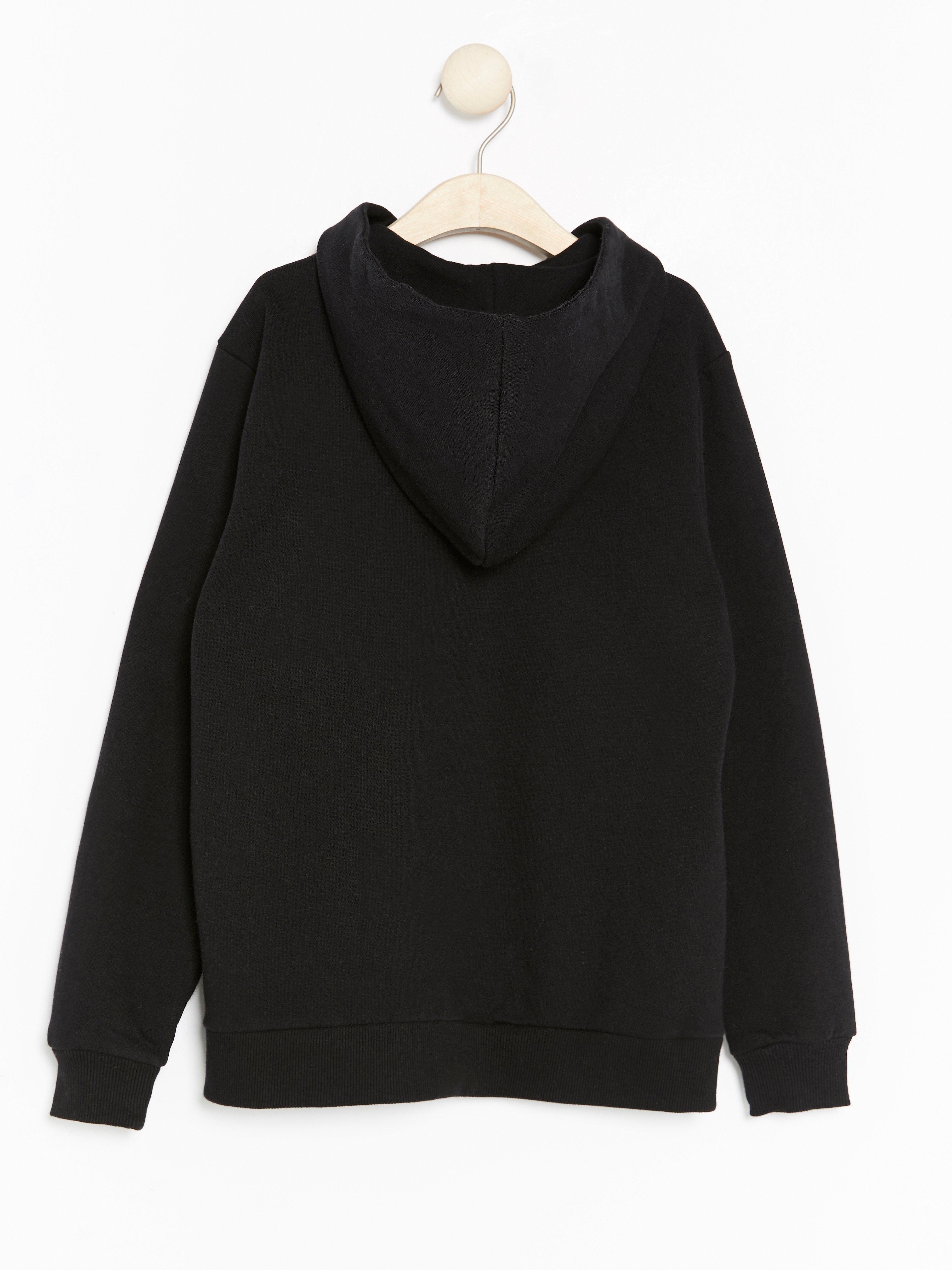 Hooded Sweatshirt - Kids Wear - Black