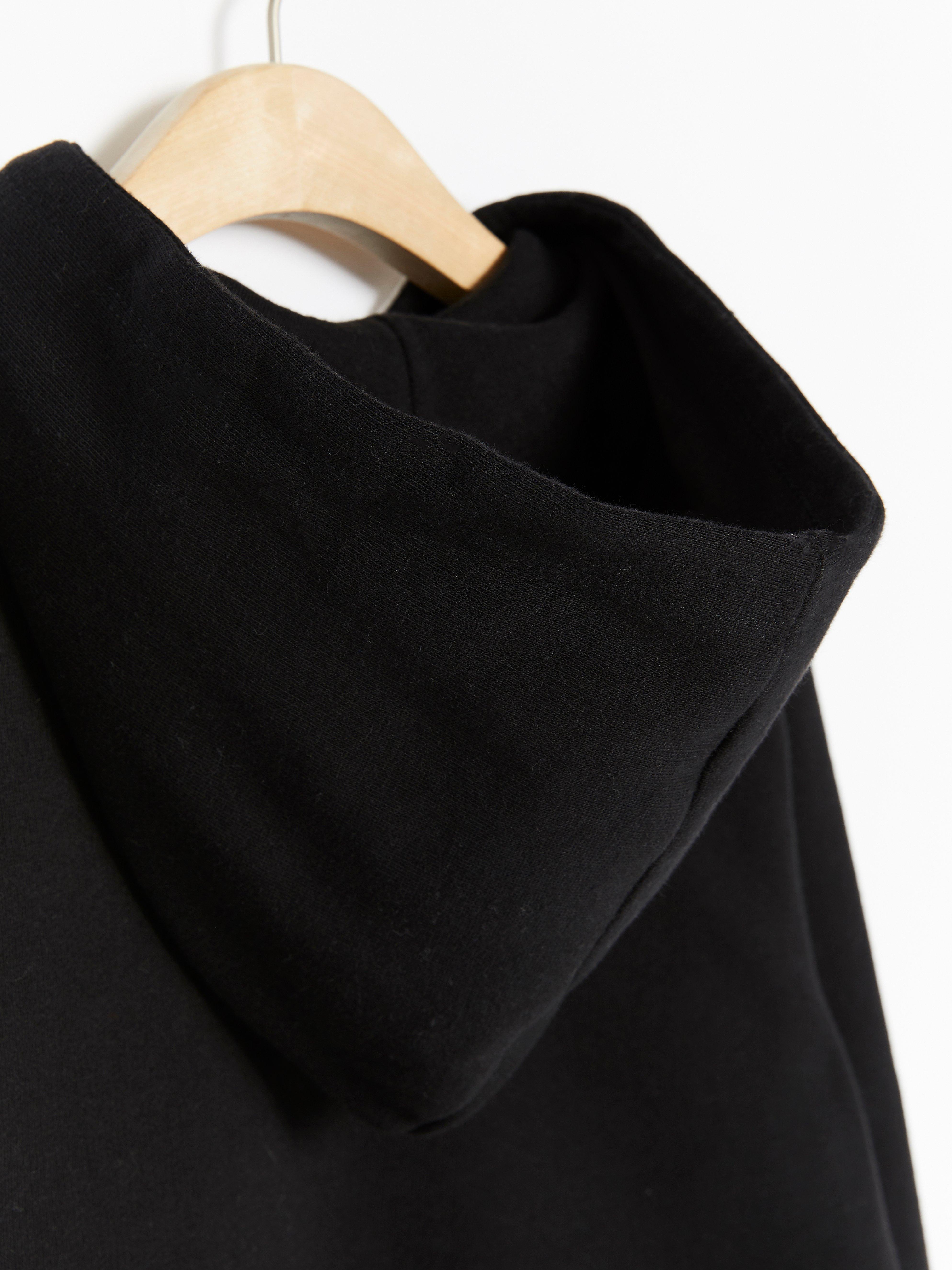 Hooded Sweatshirt - Kids Wear - Black