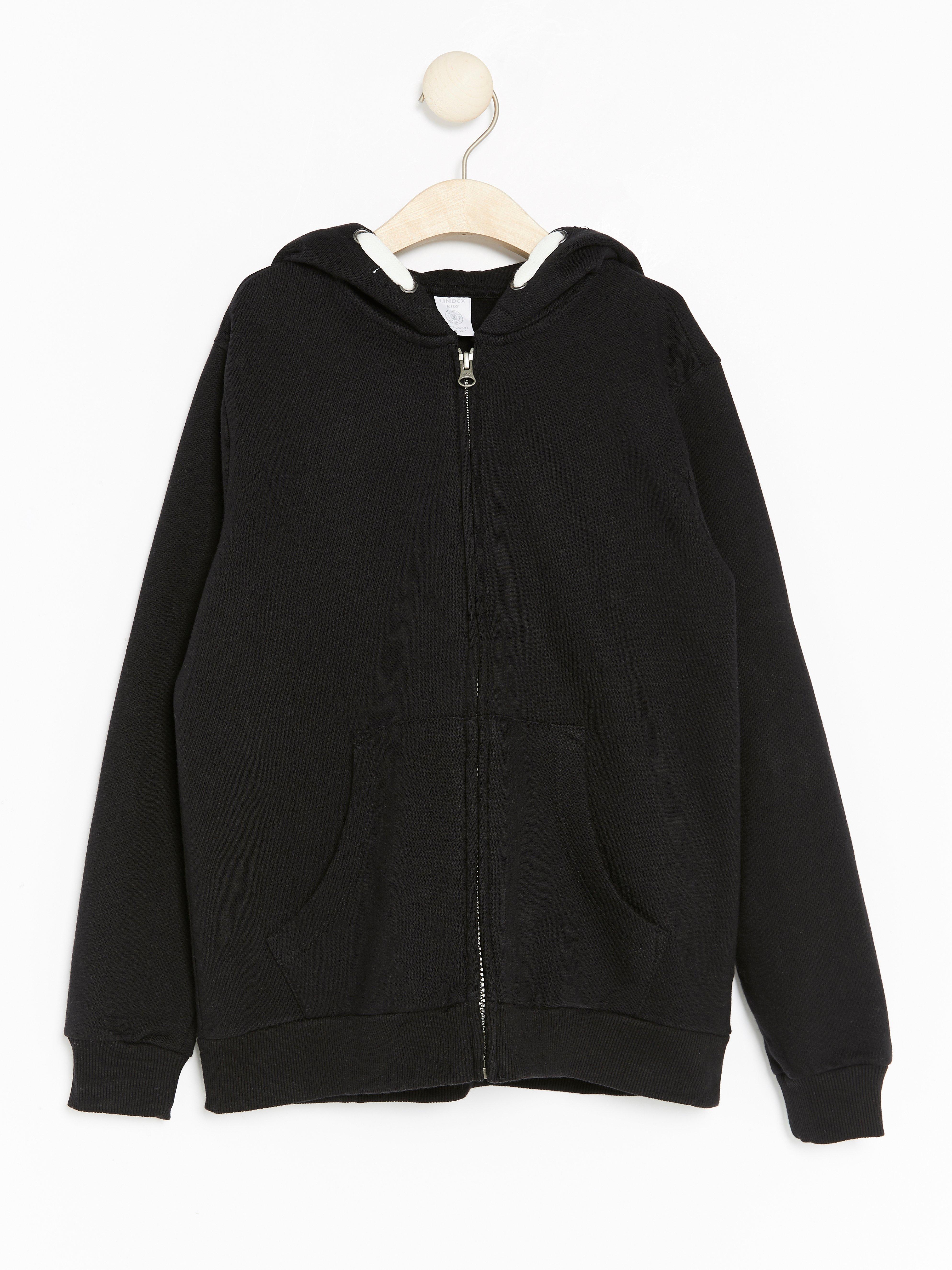 Hooded Sweatshirt - Kids Wear - Black