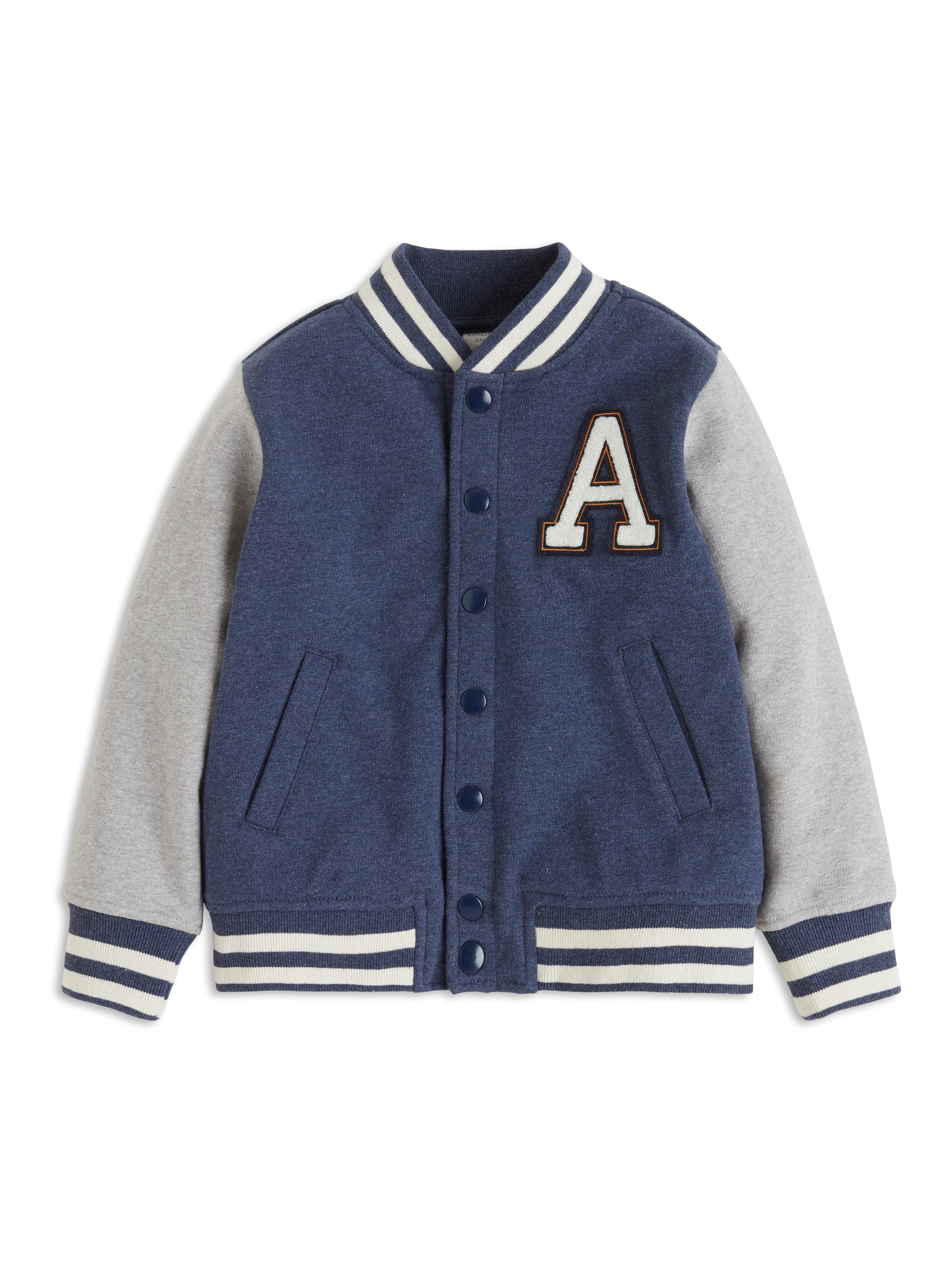 Baseball Jacket - Kids Wear - Grey