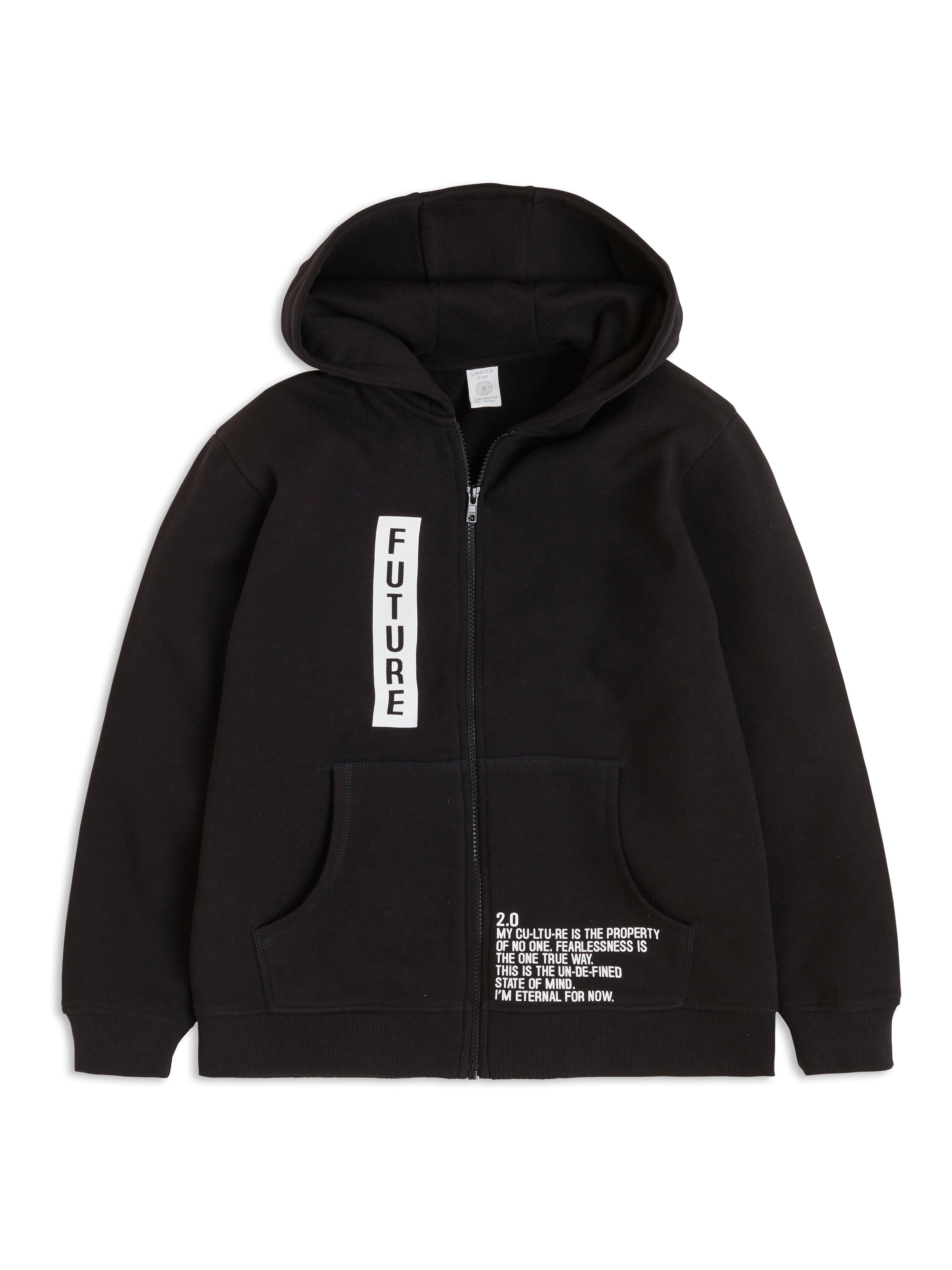 Sweatshirt - Barn - Svart