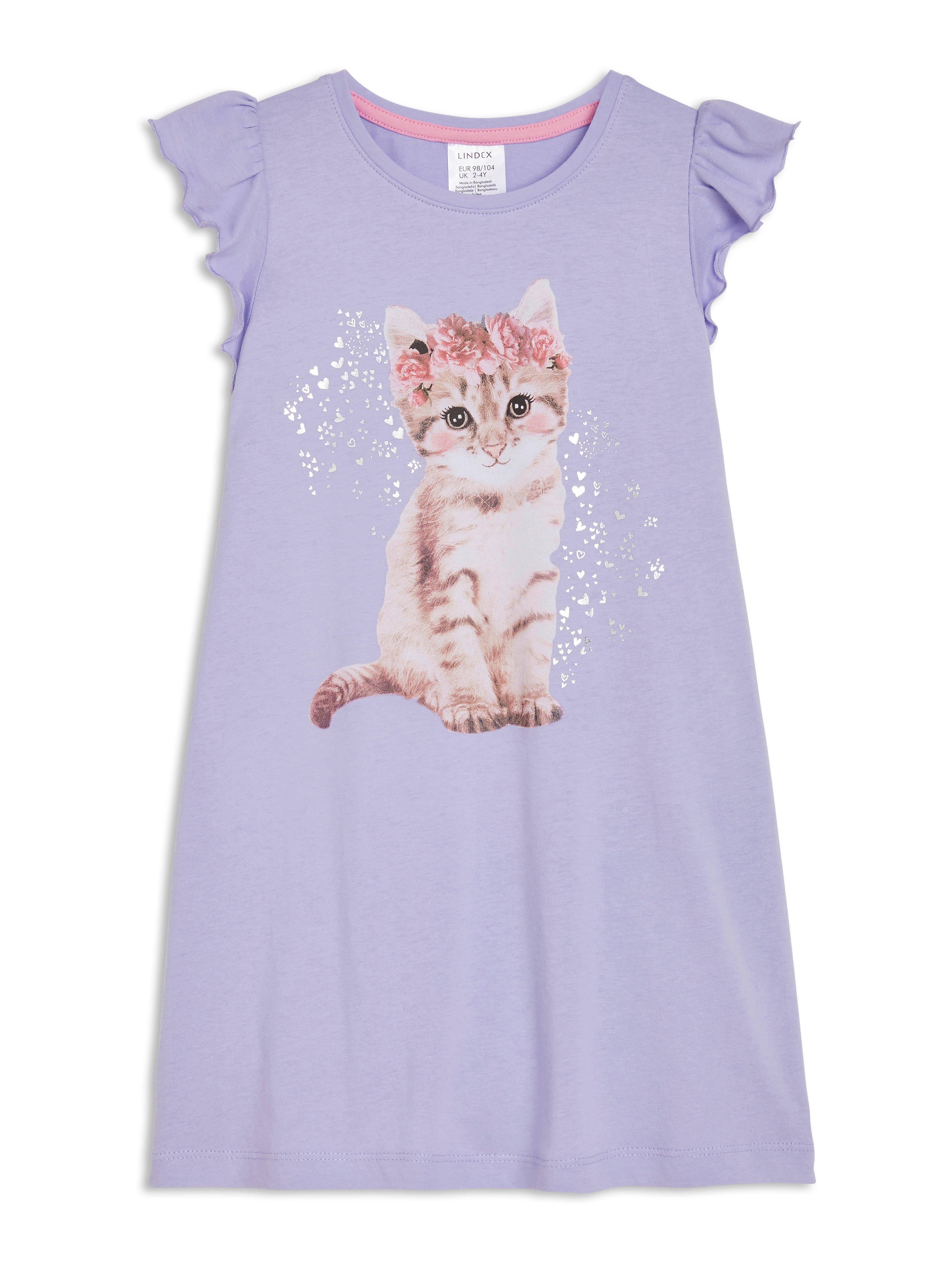 Night Dress - Kids Wear - Lilac